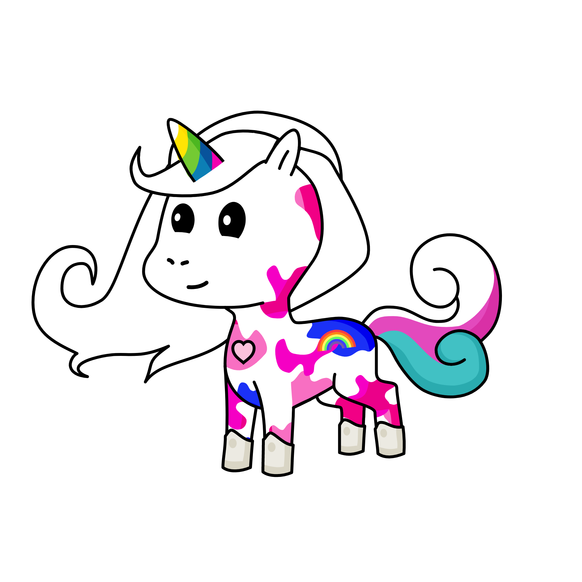 Queen, the unicorn