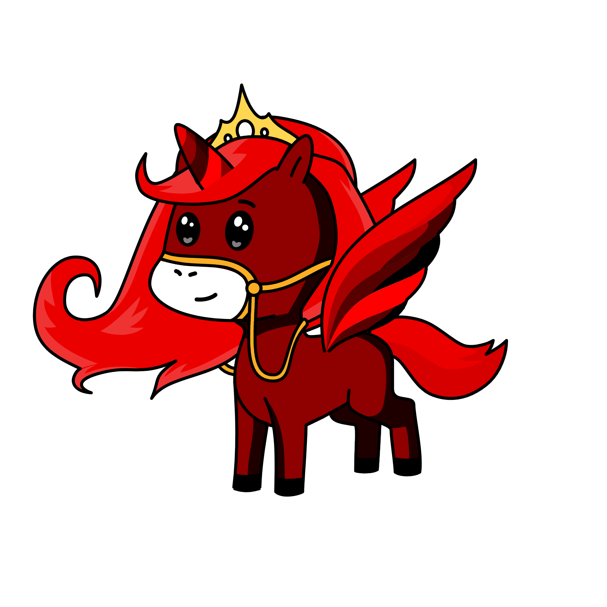 rose, the unicorn