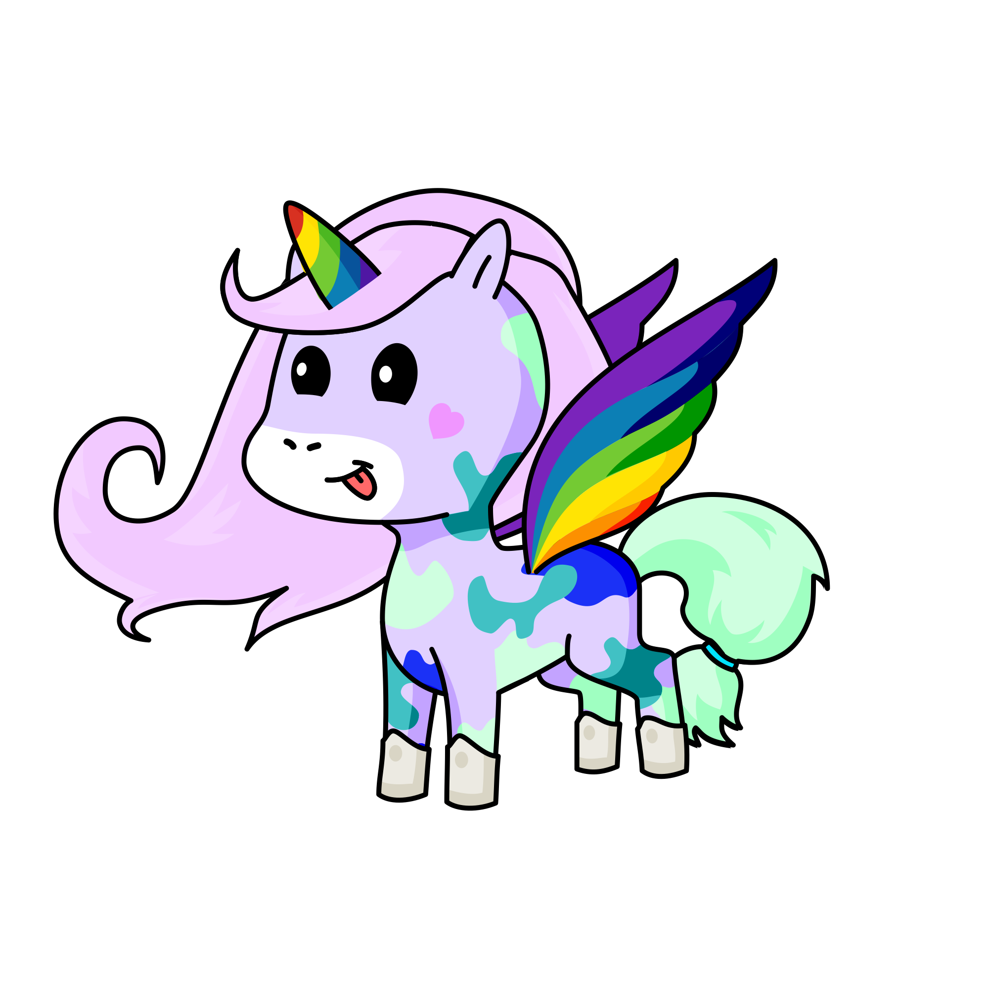 Rose, the unicorn