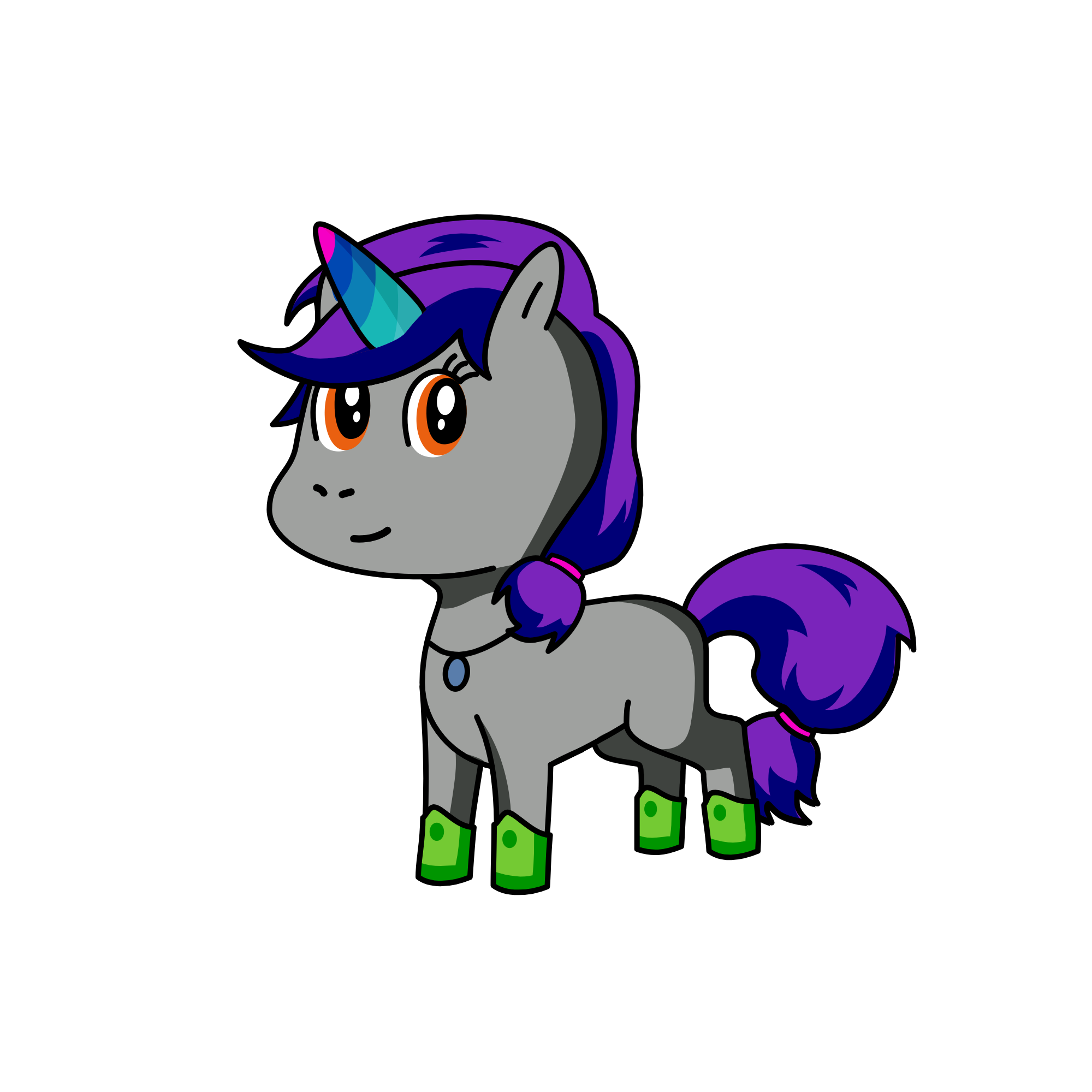 Melody Glow, the unicorn