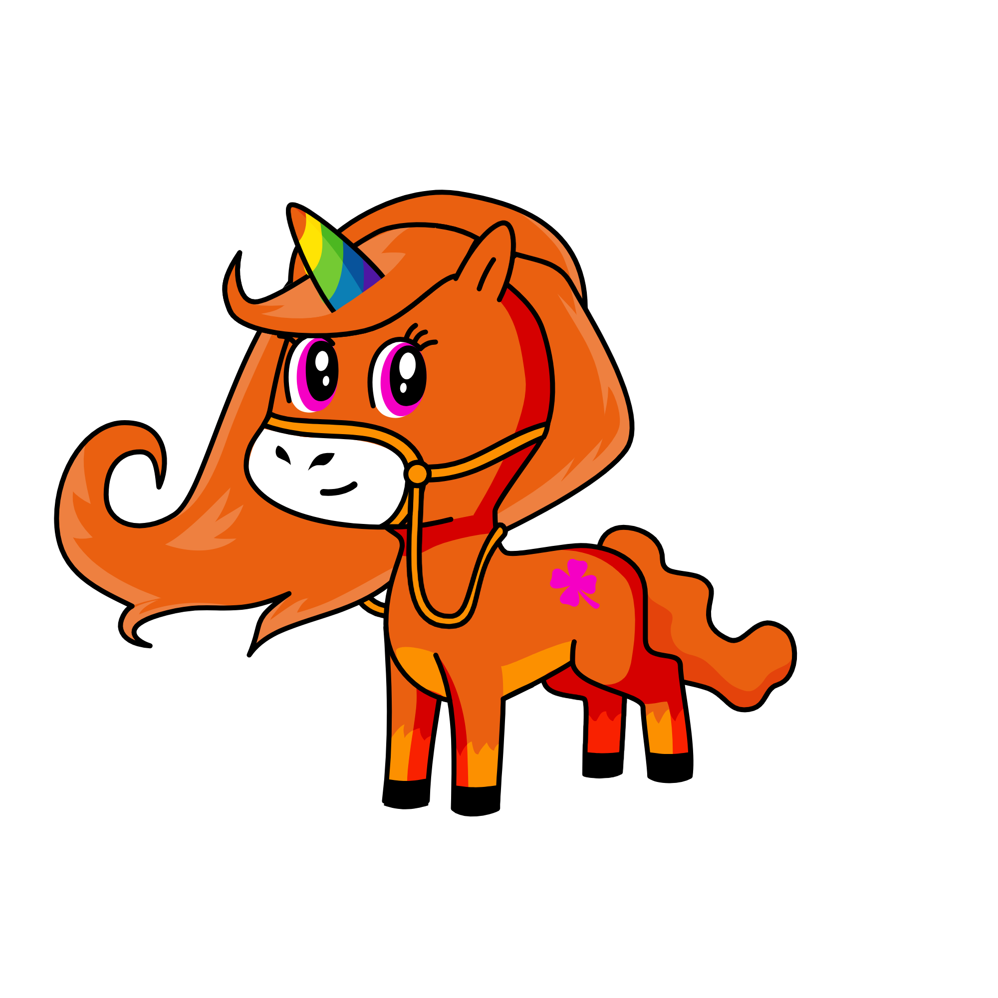 f, the unicorn