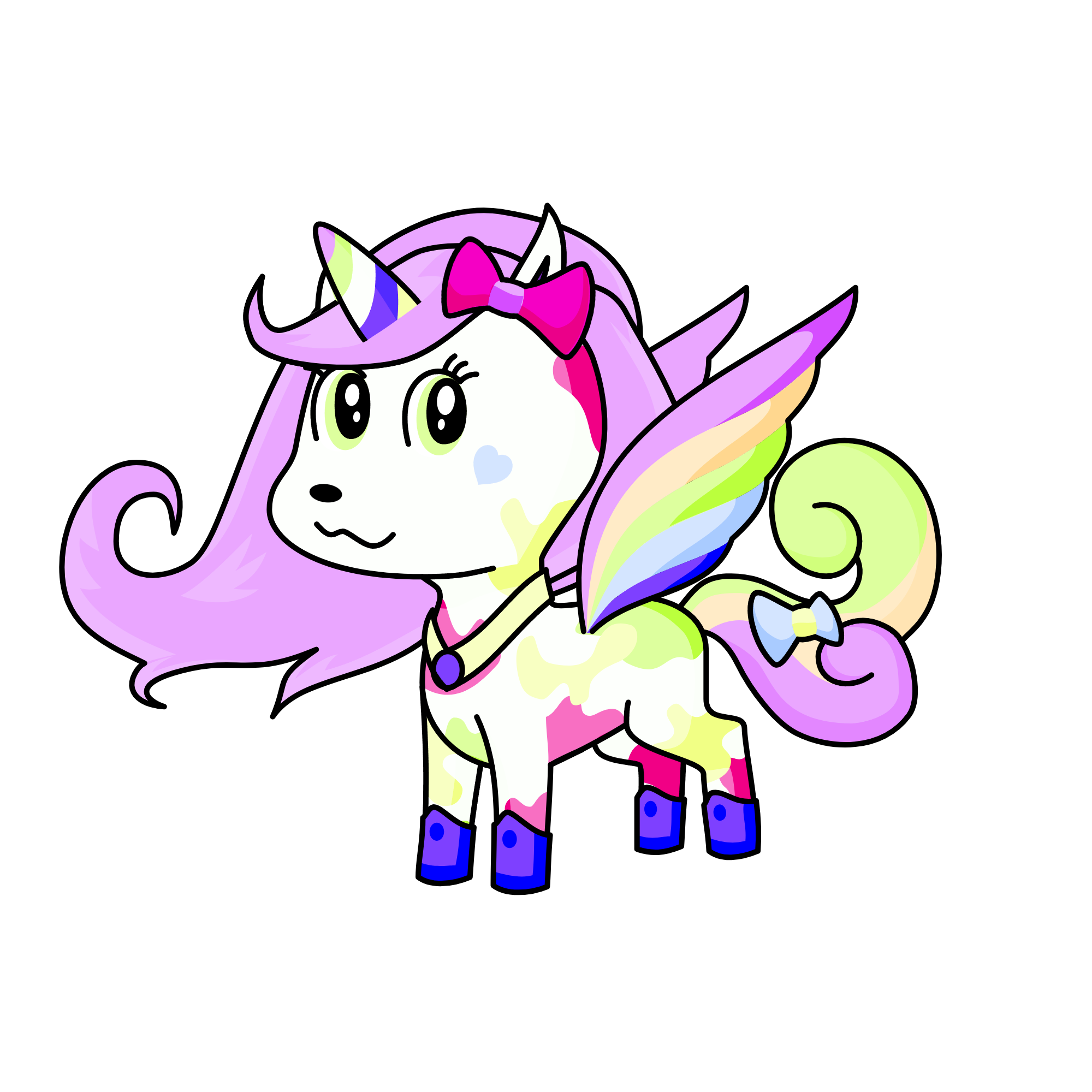 Cute-Ni-Kawaii-Fake, the unicorn
