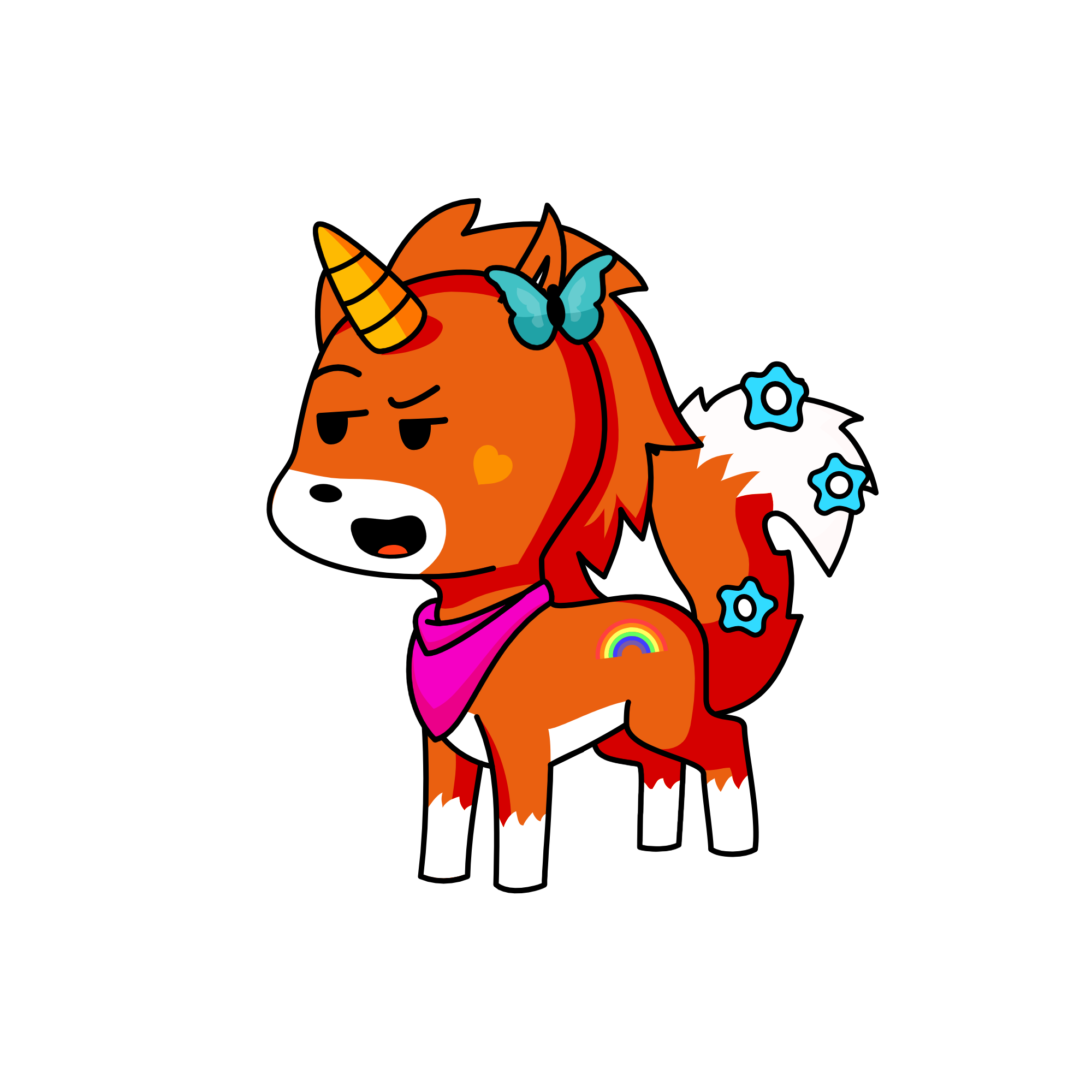 unifox, the unicorn