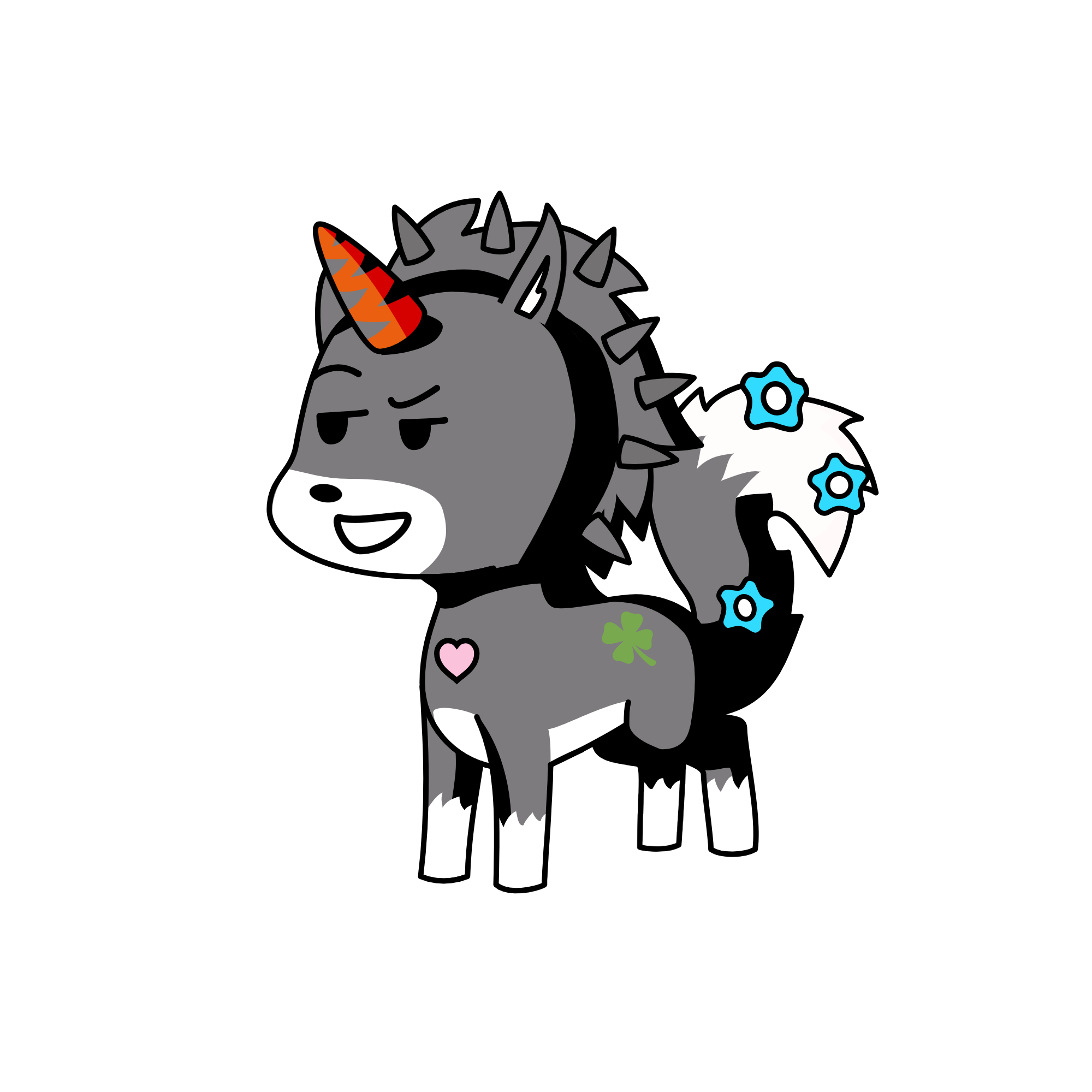 uniwolf, the unicorn