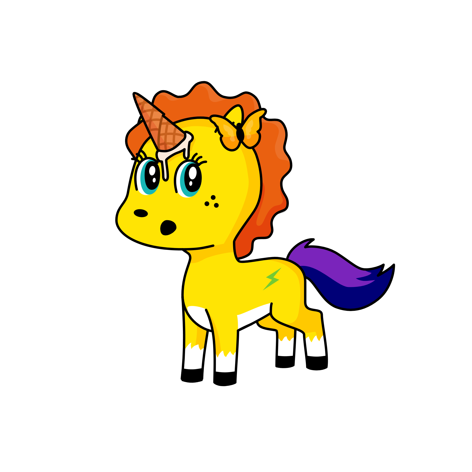 Flora, the unicorn