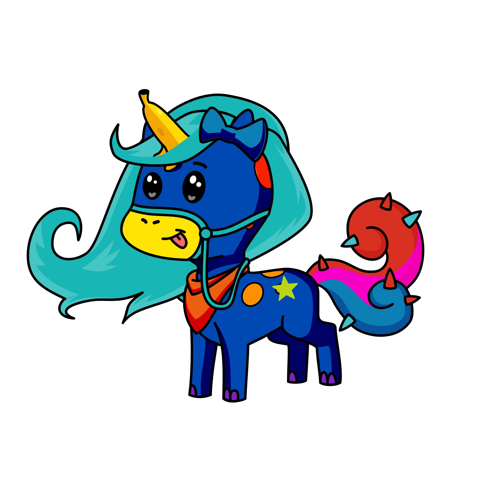 Luna, the unicorn