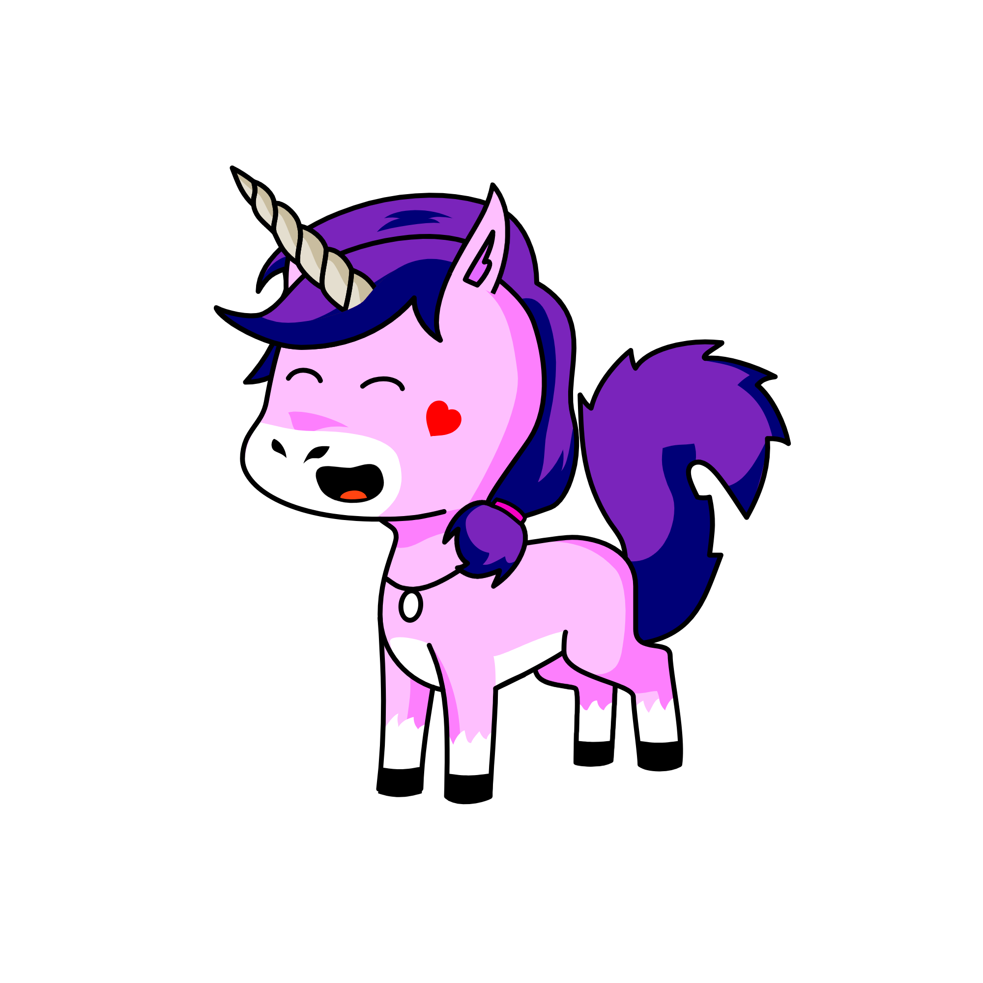 happy galaxie, the unicorn