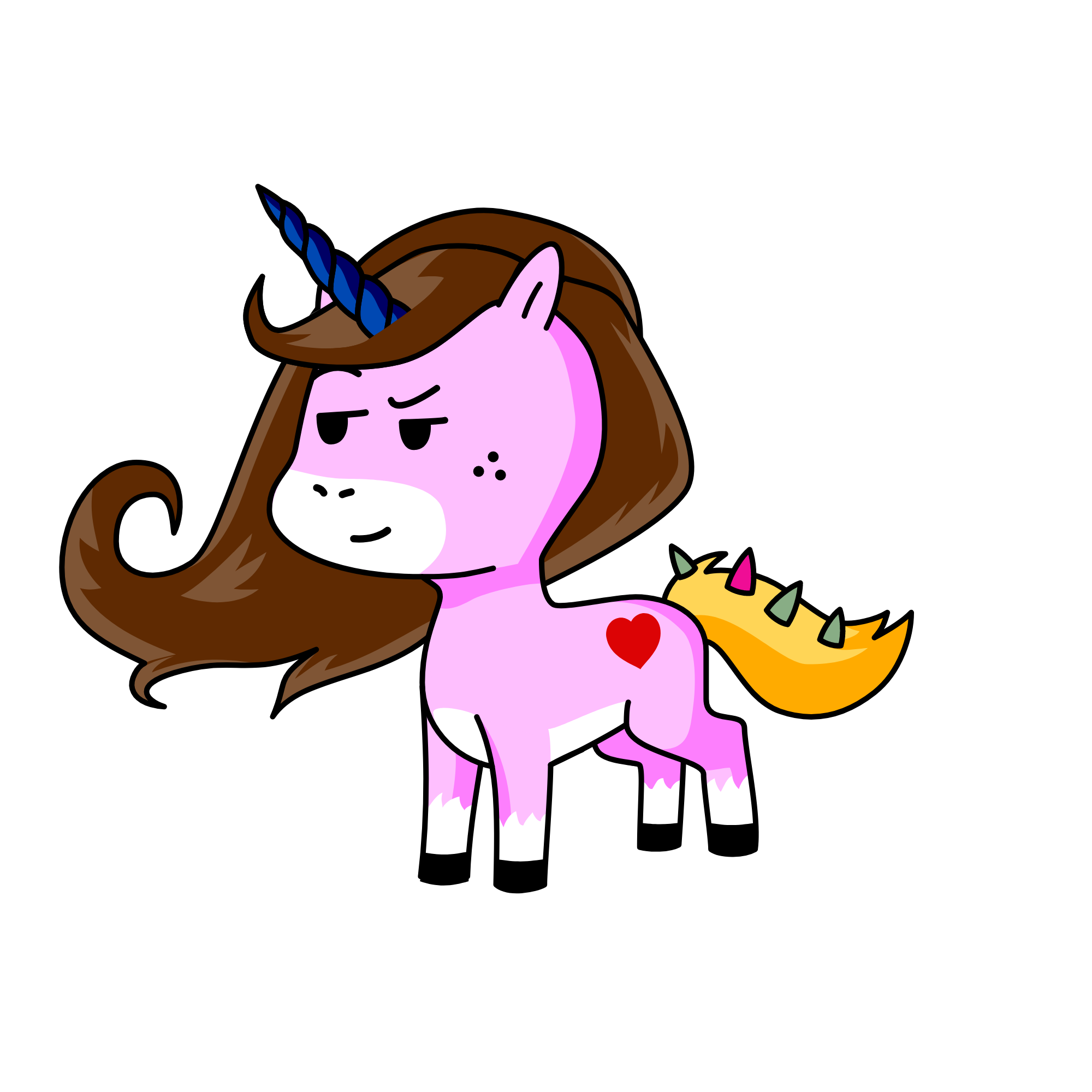 Hhhh, the unicorn