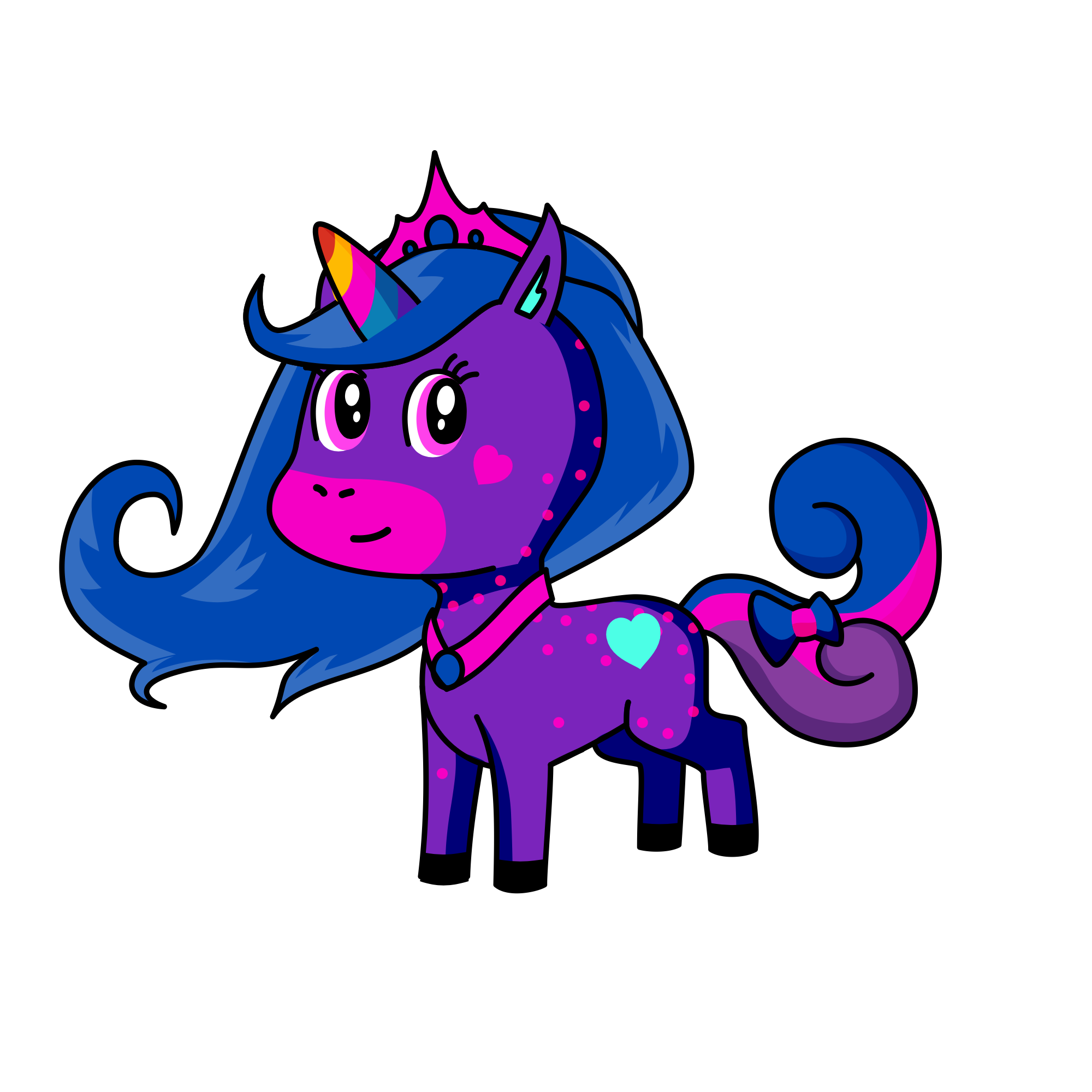 Zosey the best, the unicorn