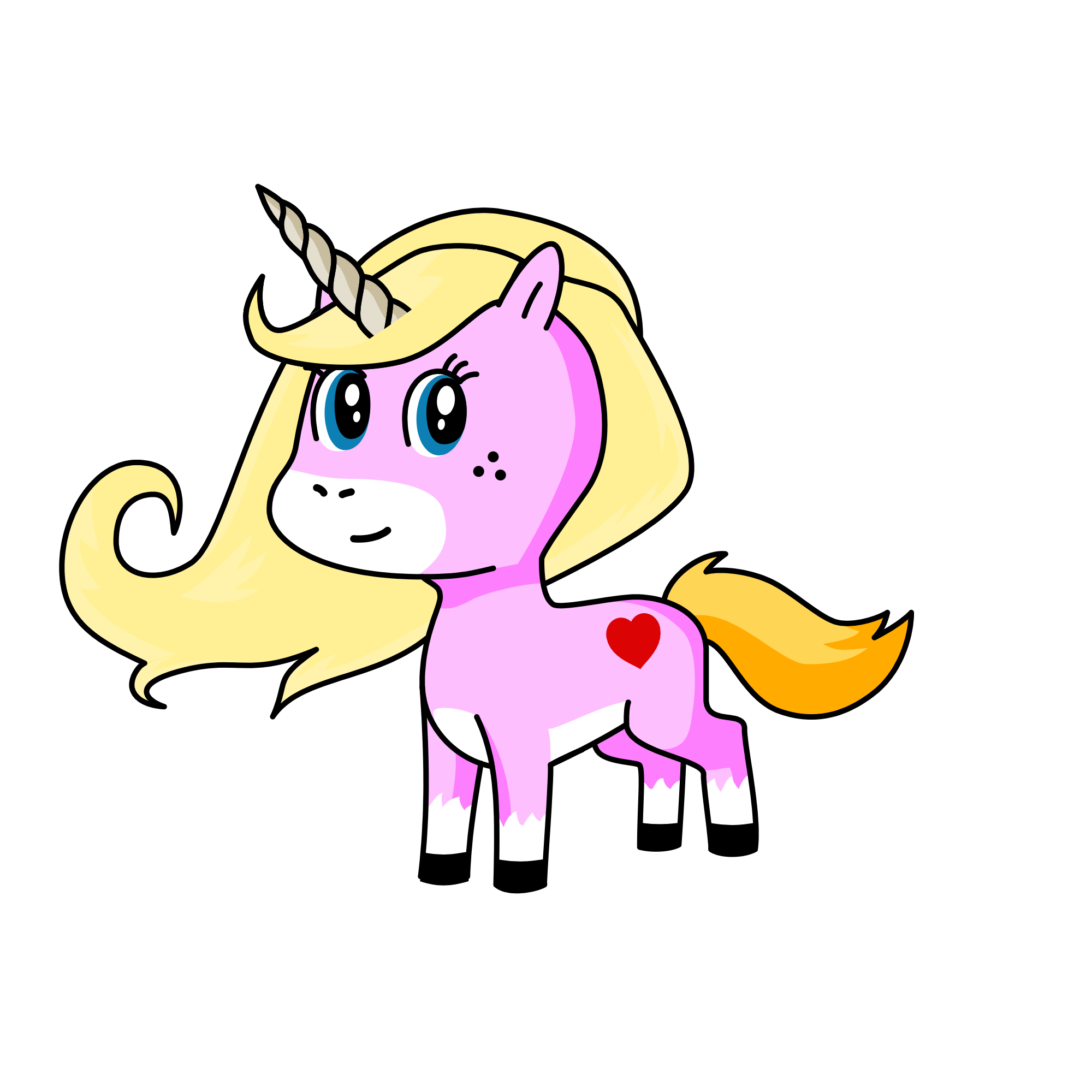 Phoebe Littlefield, the unicorn