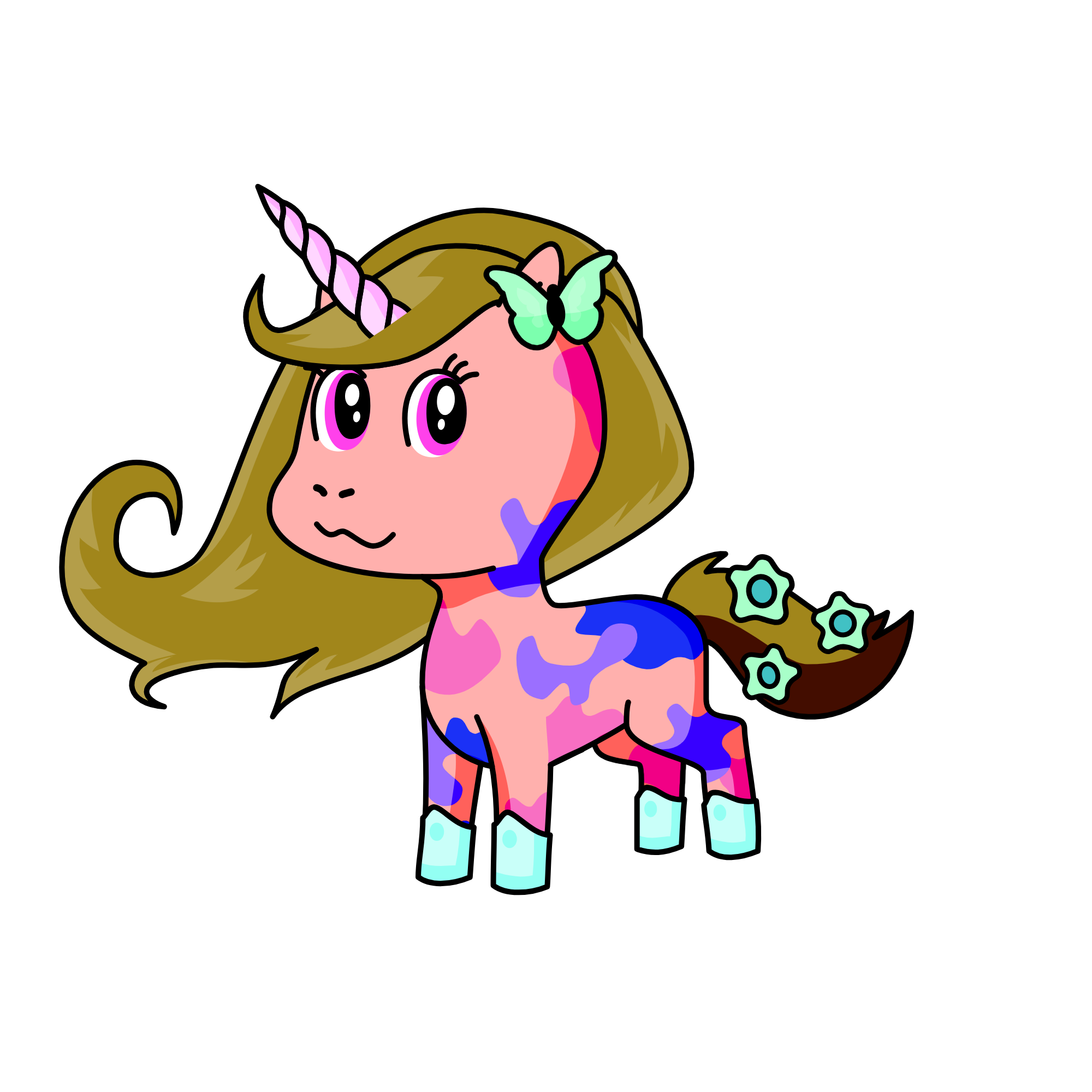corny , the unicorn