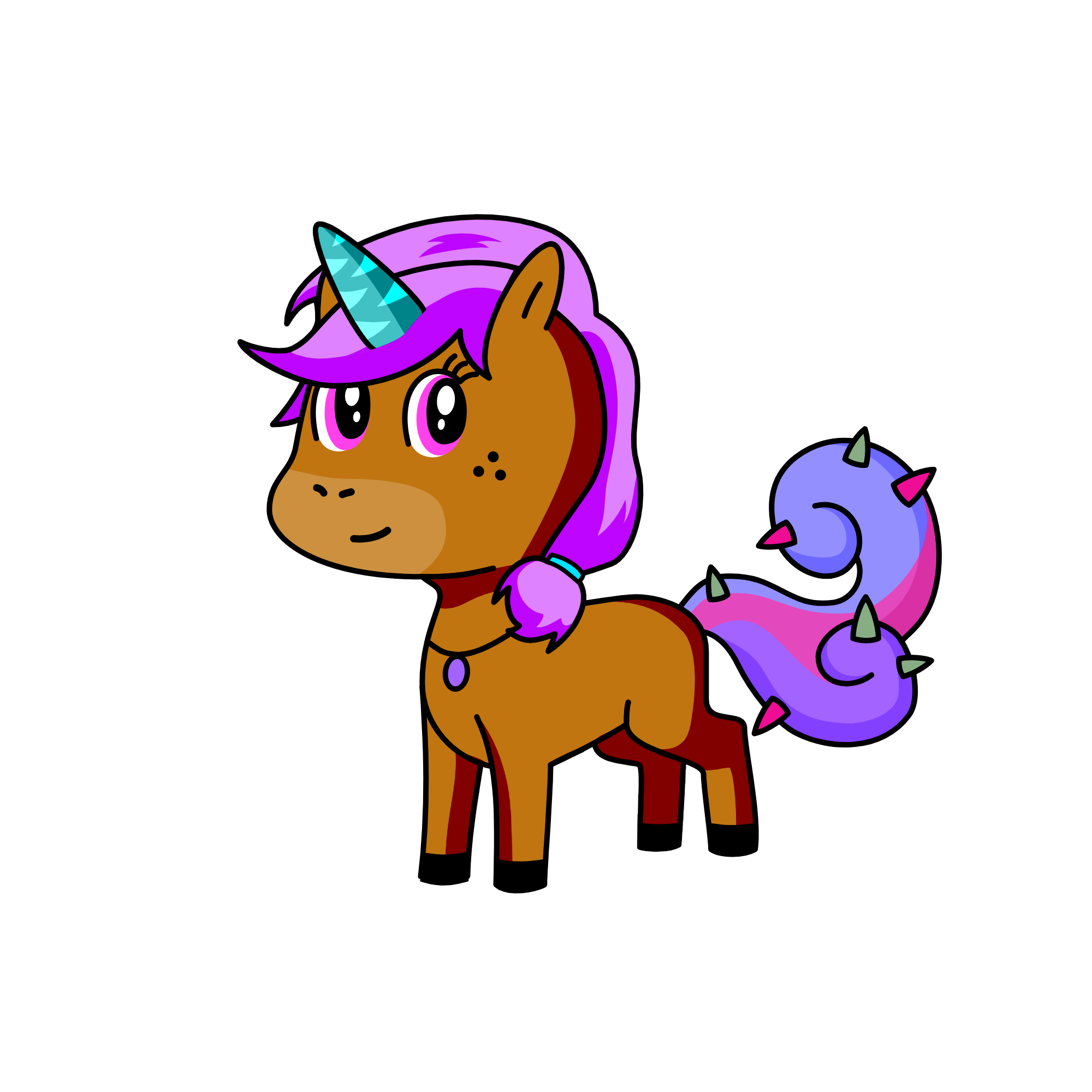 Icy, the unicorn