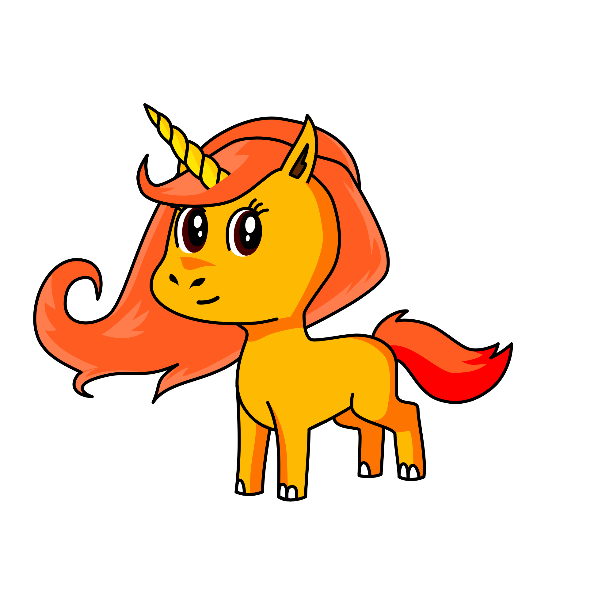 Blaze, the unicorn