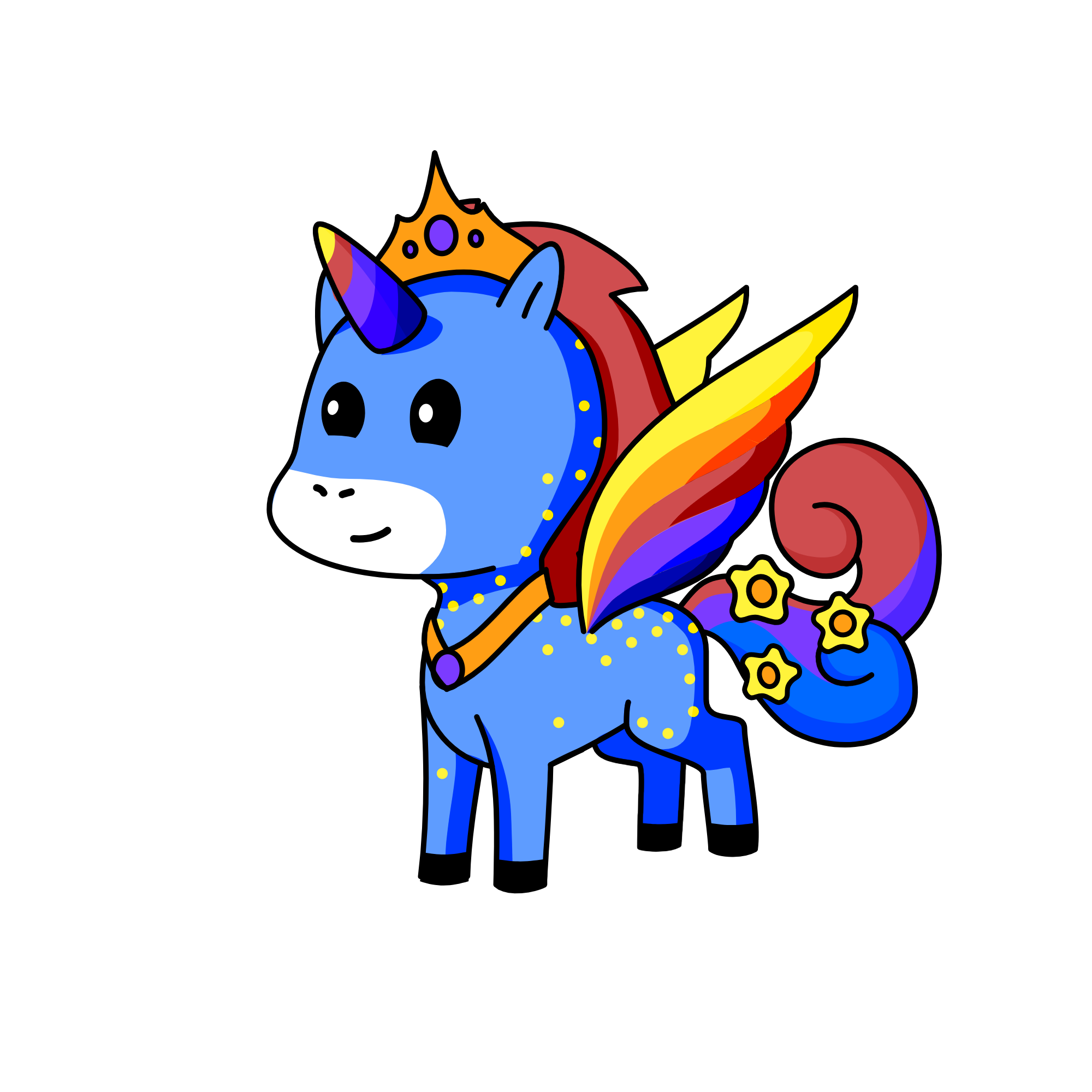 Sky God, the unicorn