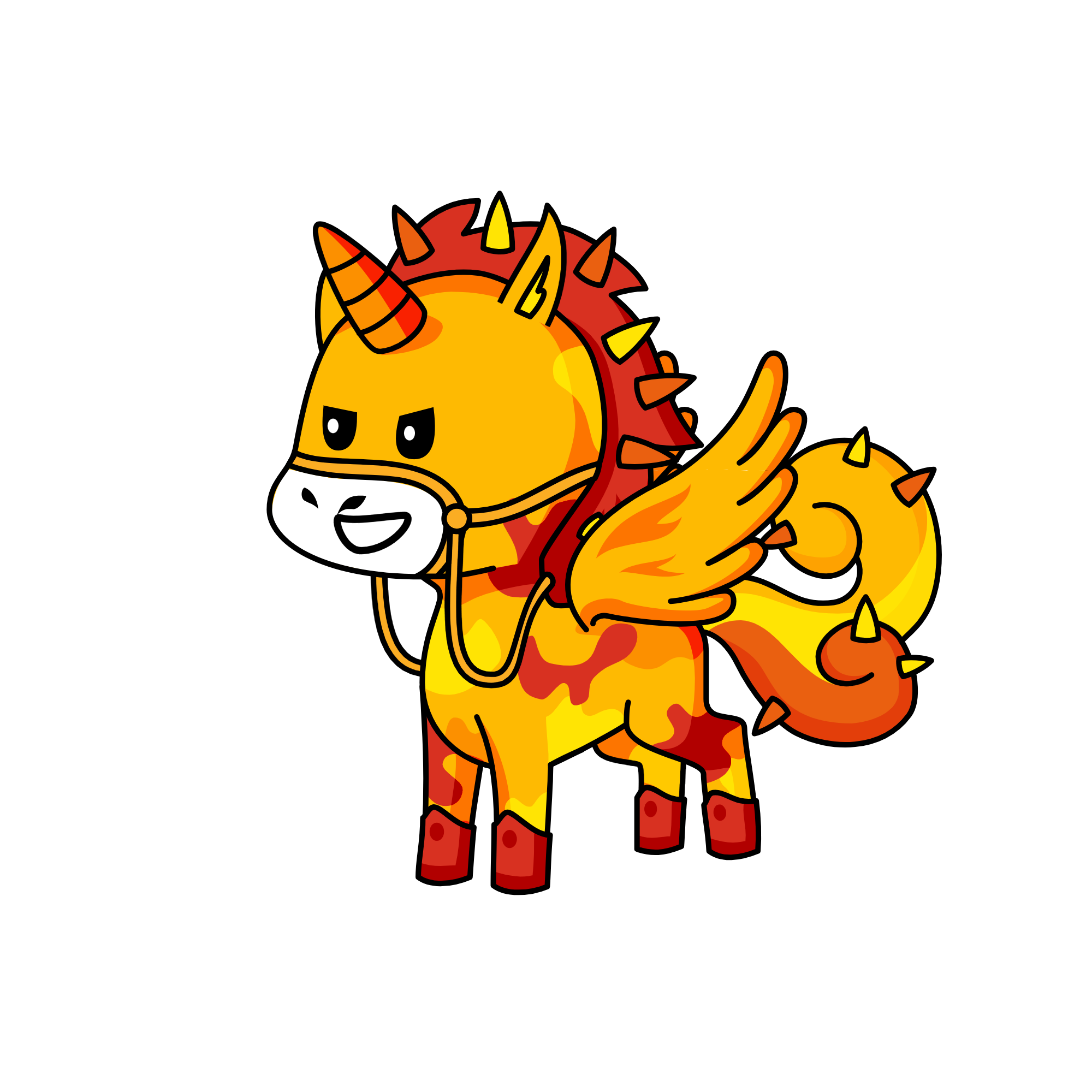 super epic fire unicorn omg u will be burned to death (AKA cocomelon), the unicorn