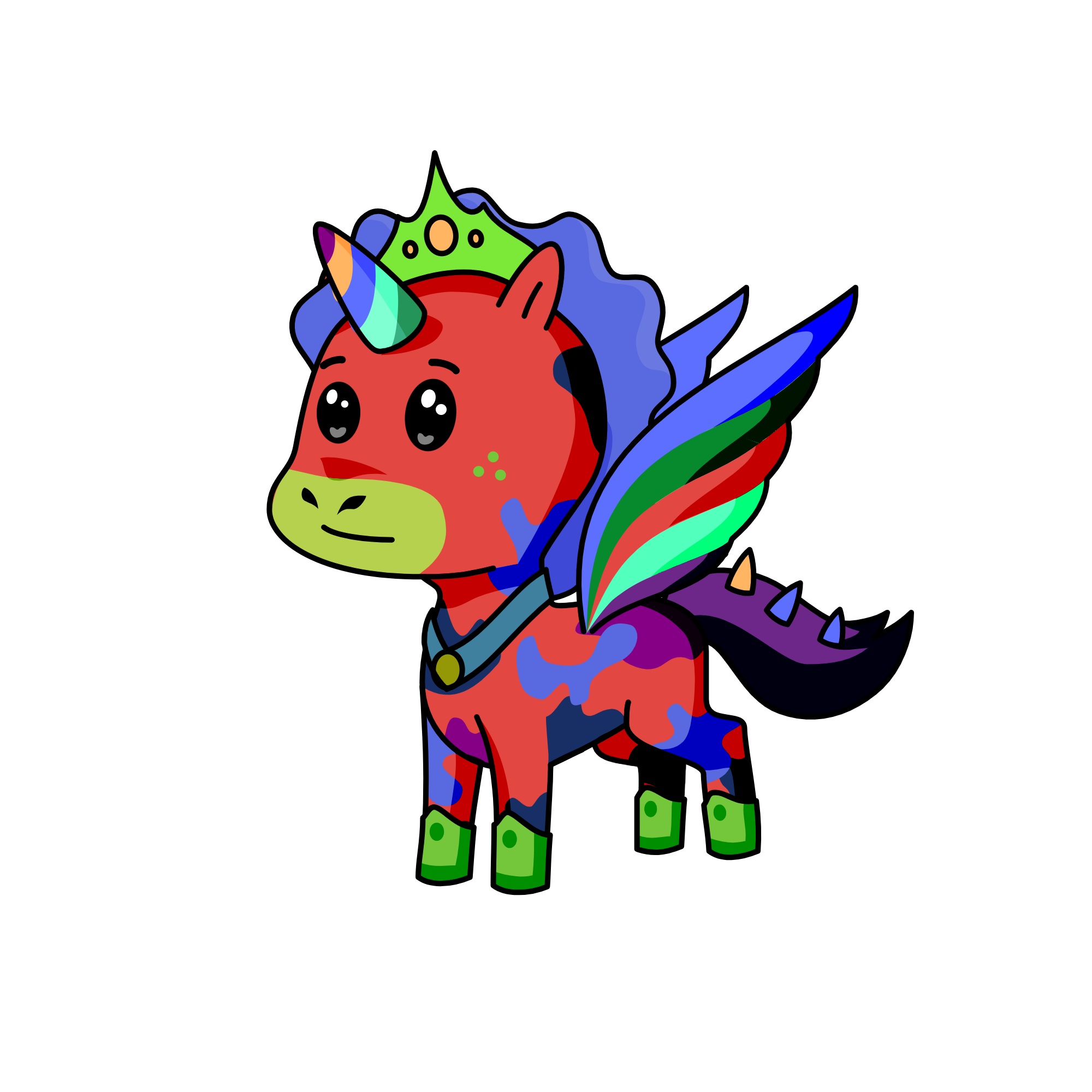 Fart, kaylee old's ugly creation, the unicorn