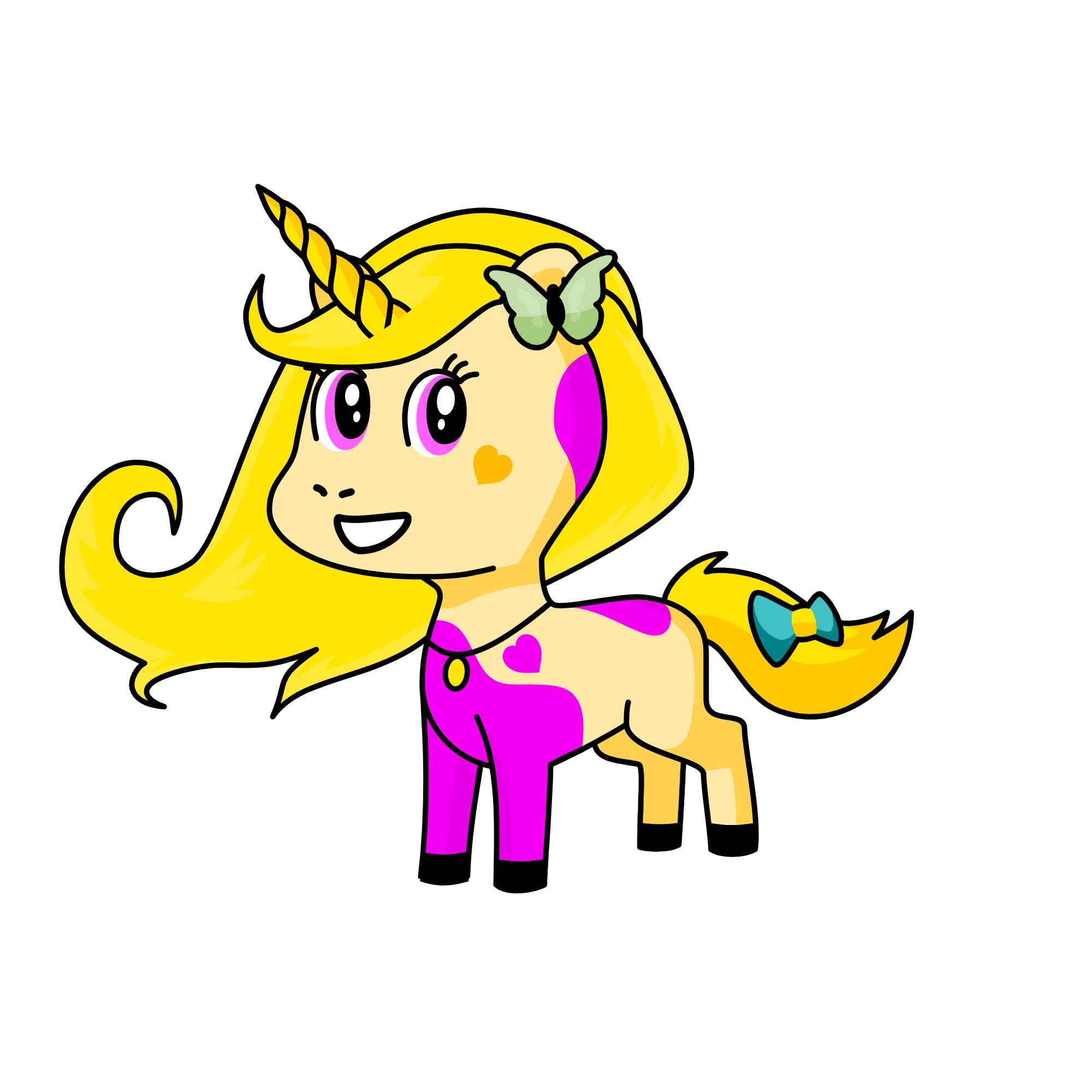 barbie, the unicorn
