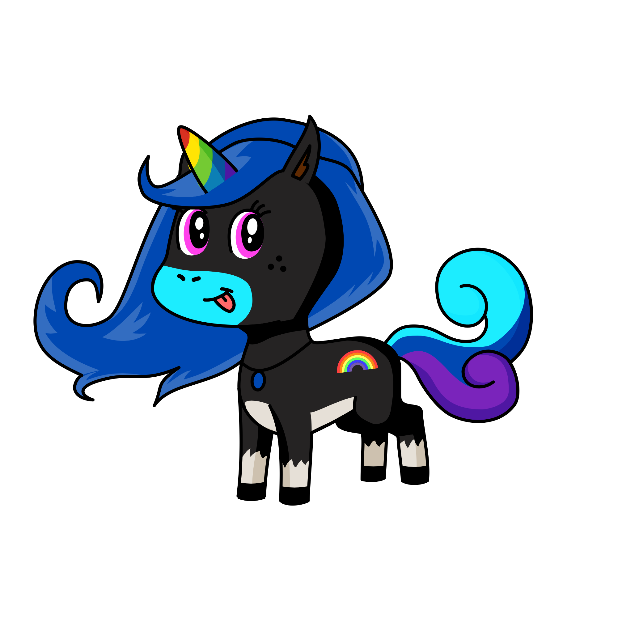 Galaxy , the unicorn