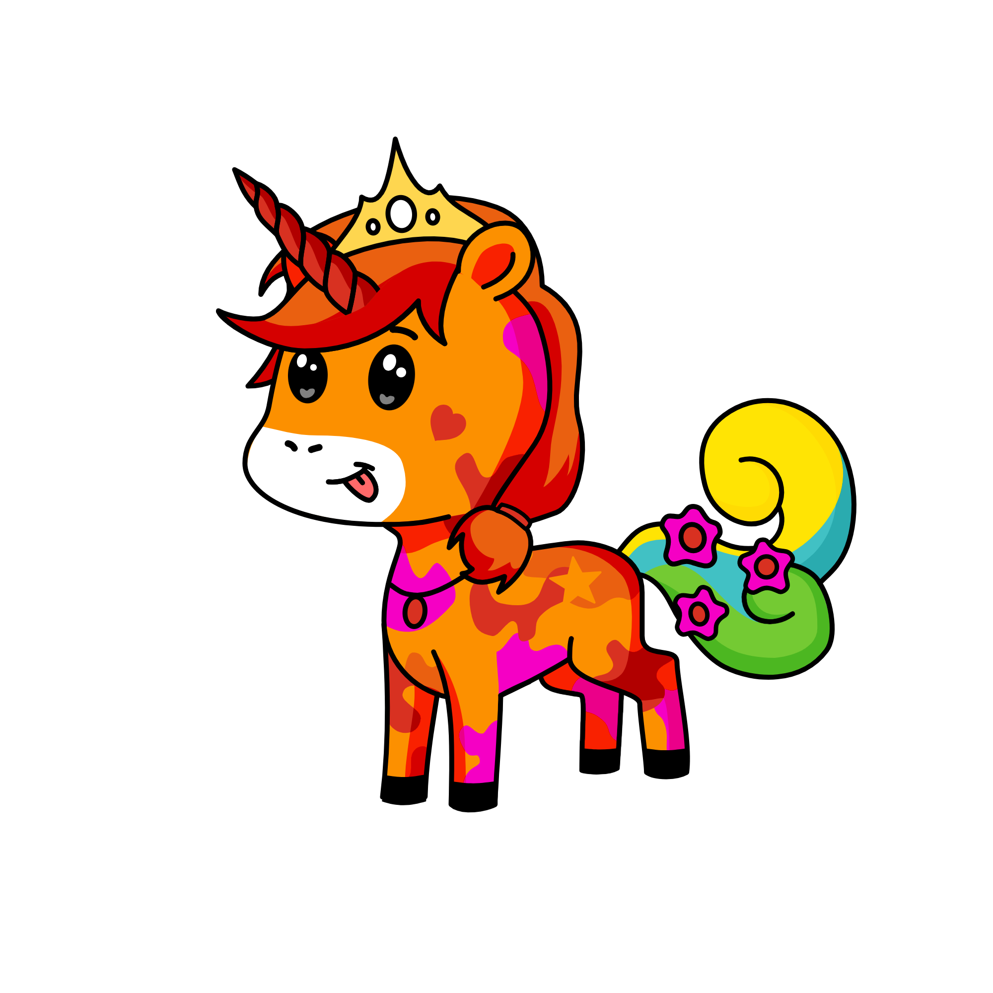 công chúa ngựa xứ lạnh, the unicorn
