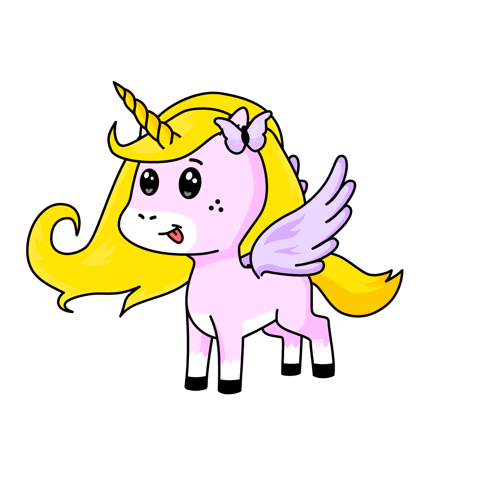 wing, the unicorn