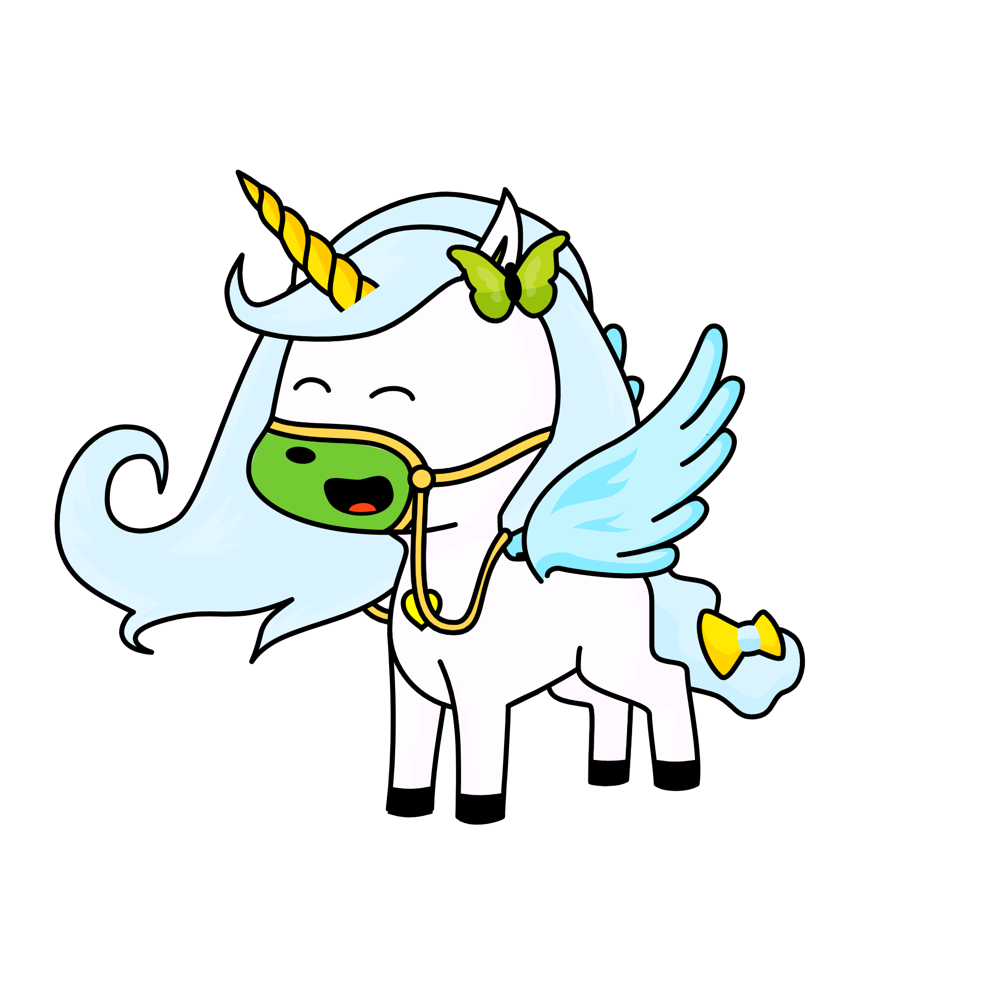 Angel, the unicorn