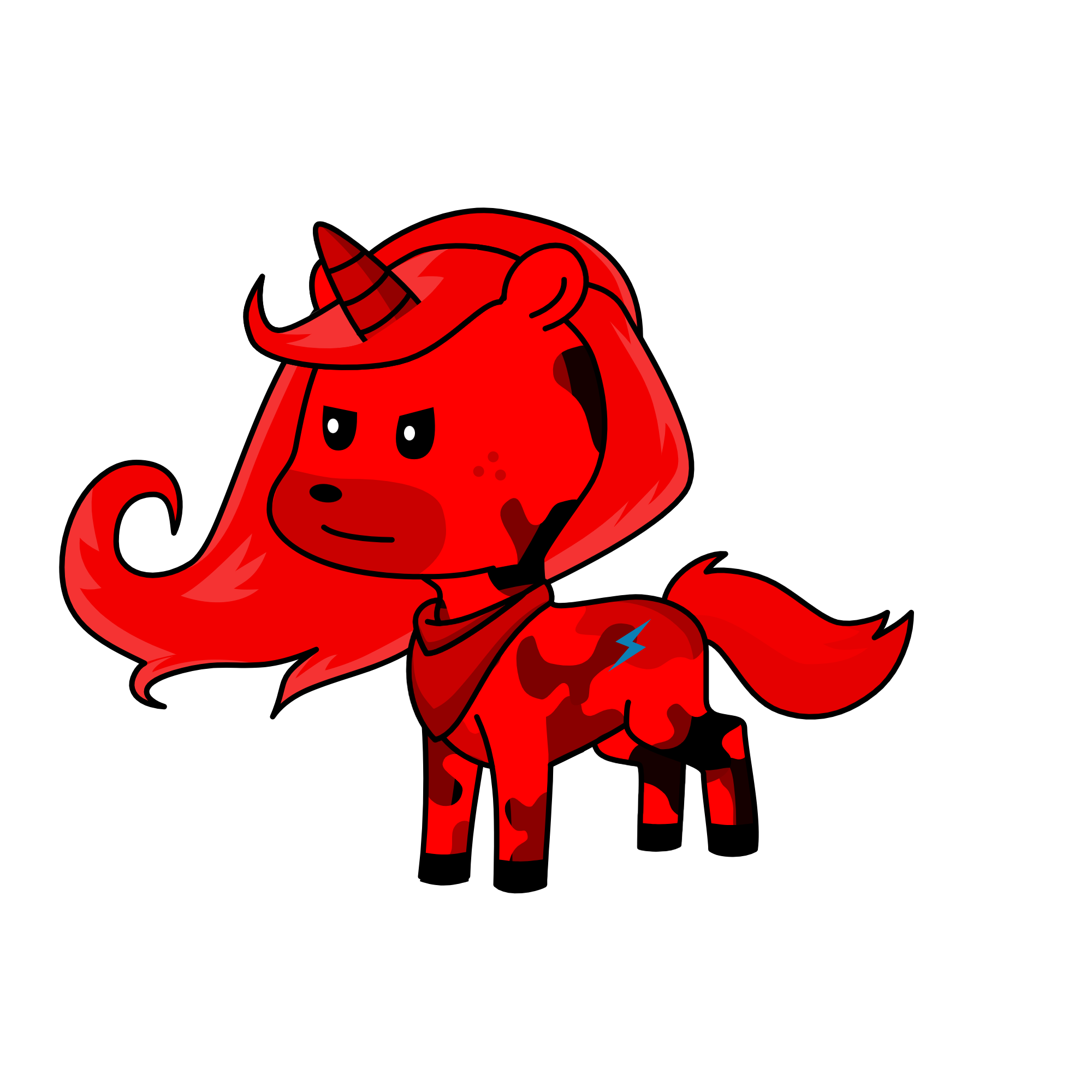 reddie, the unicorn