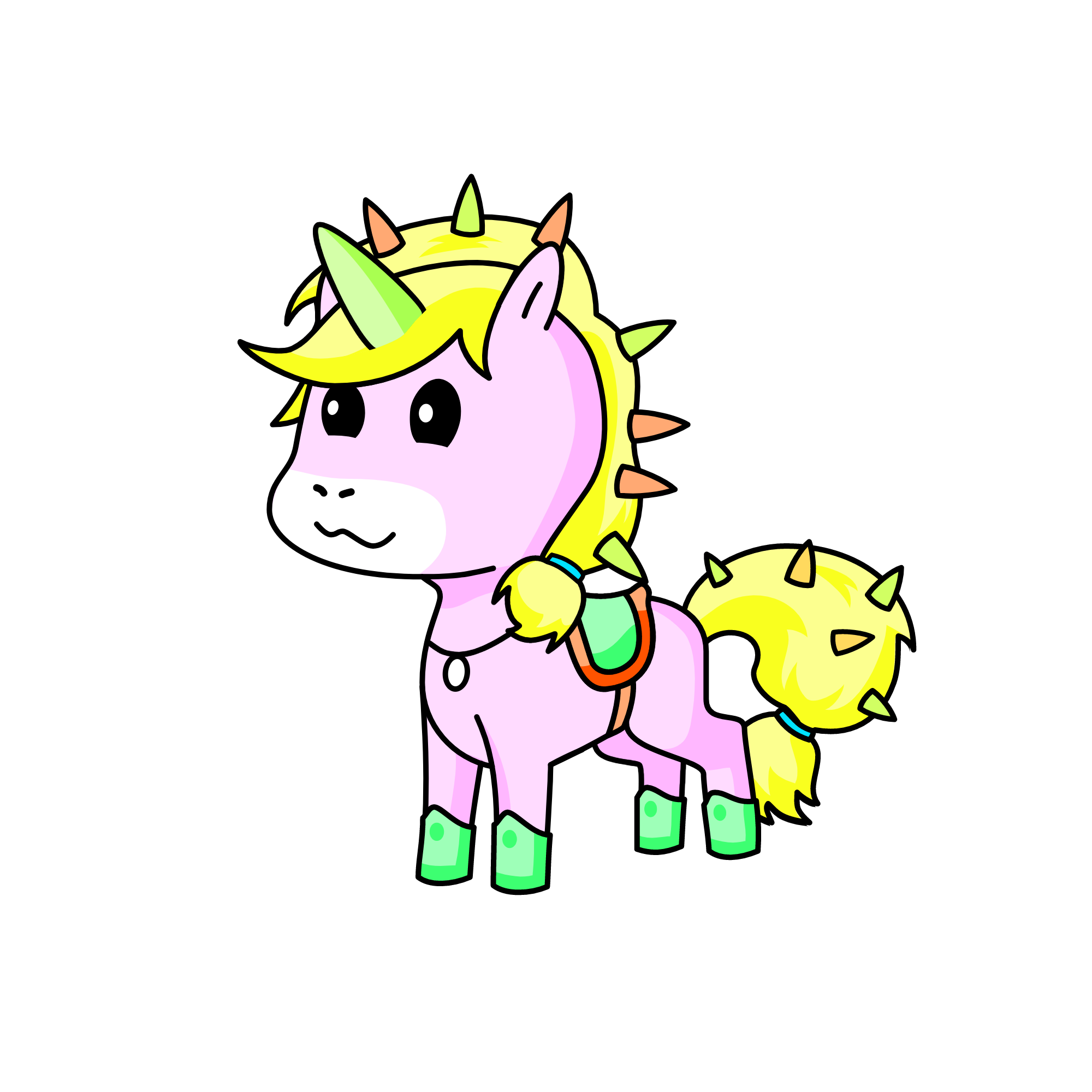 Peiton, the unicorn