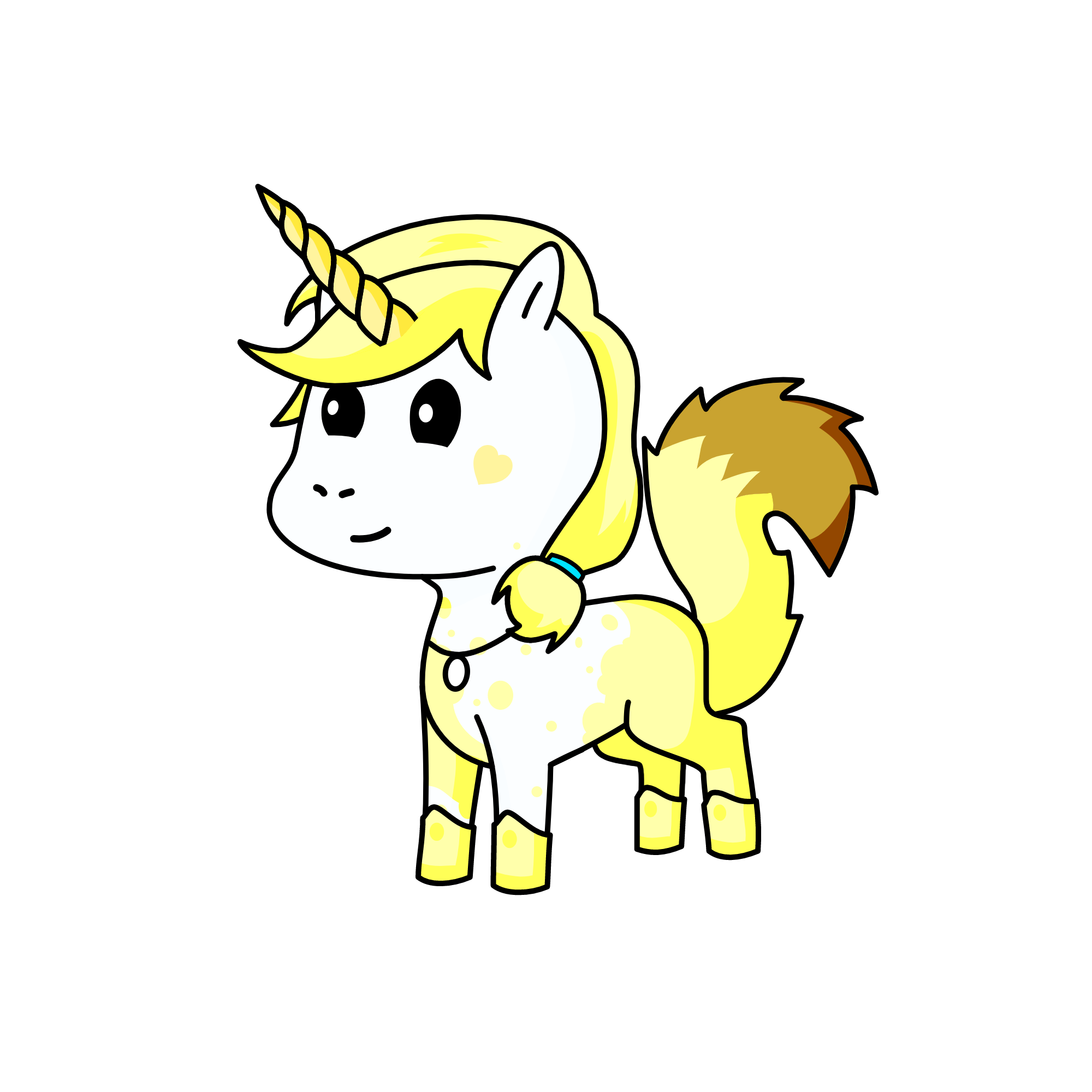 Libia, the unicorn
