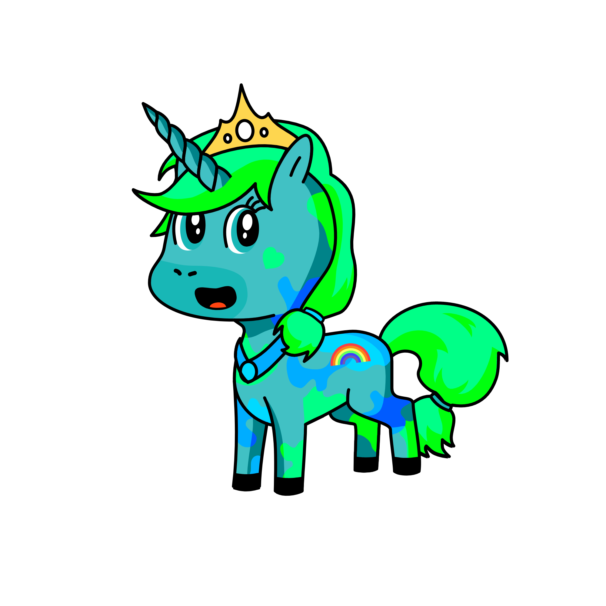 splat, the unicorn