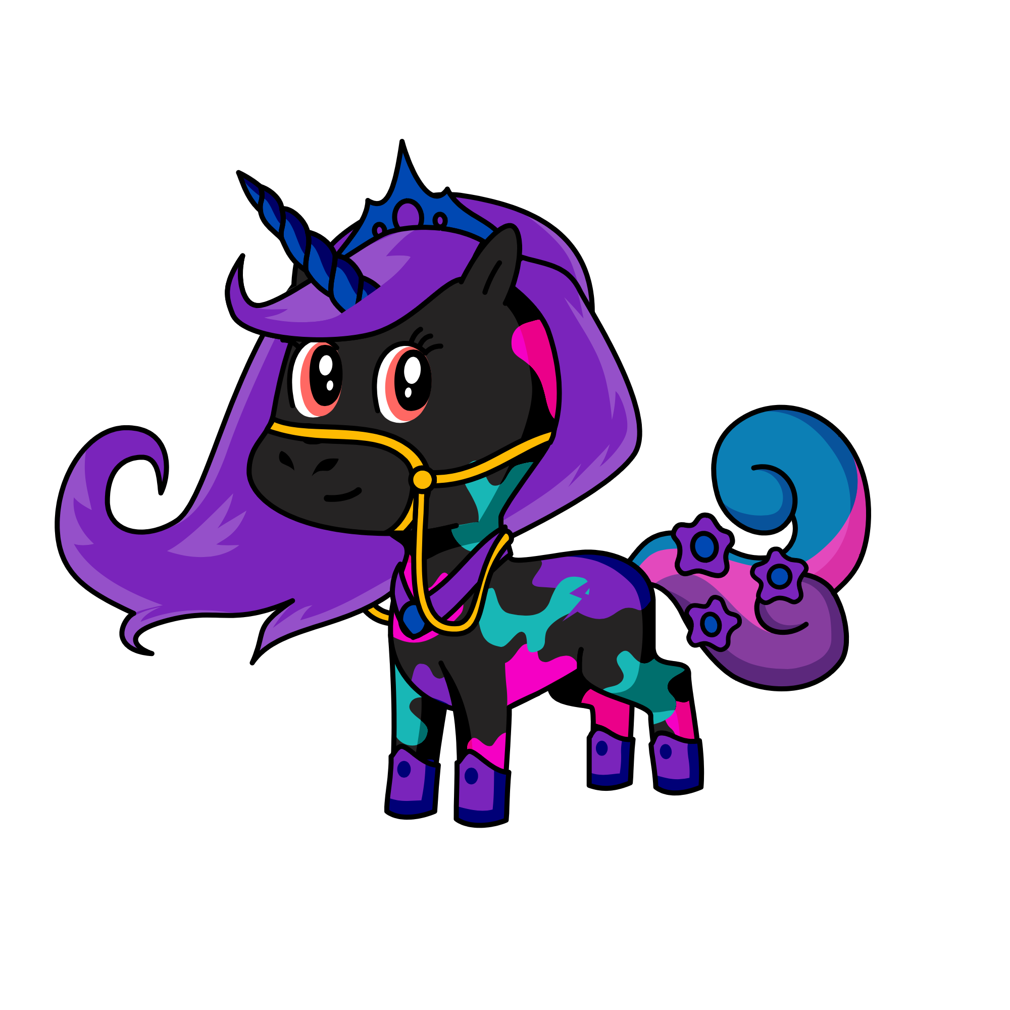 Princess Darkness , the unicorn
