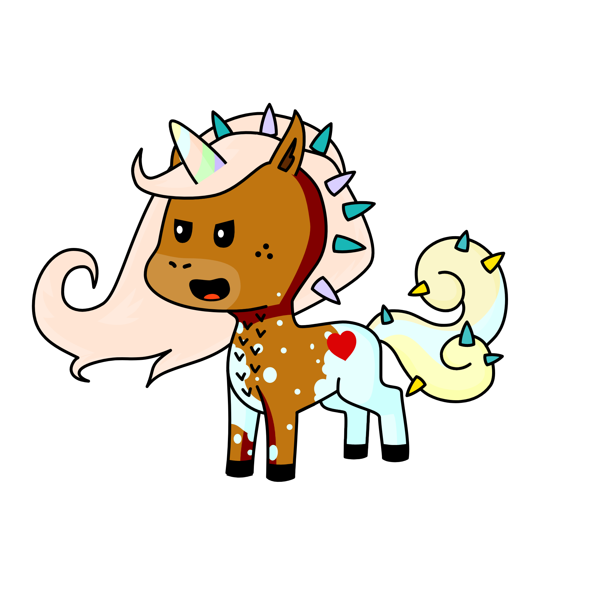 daring, the unicorn