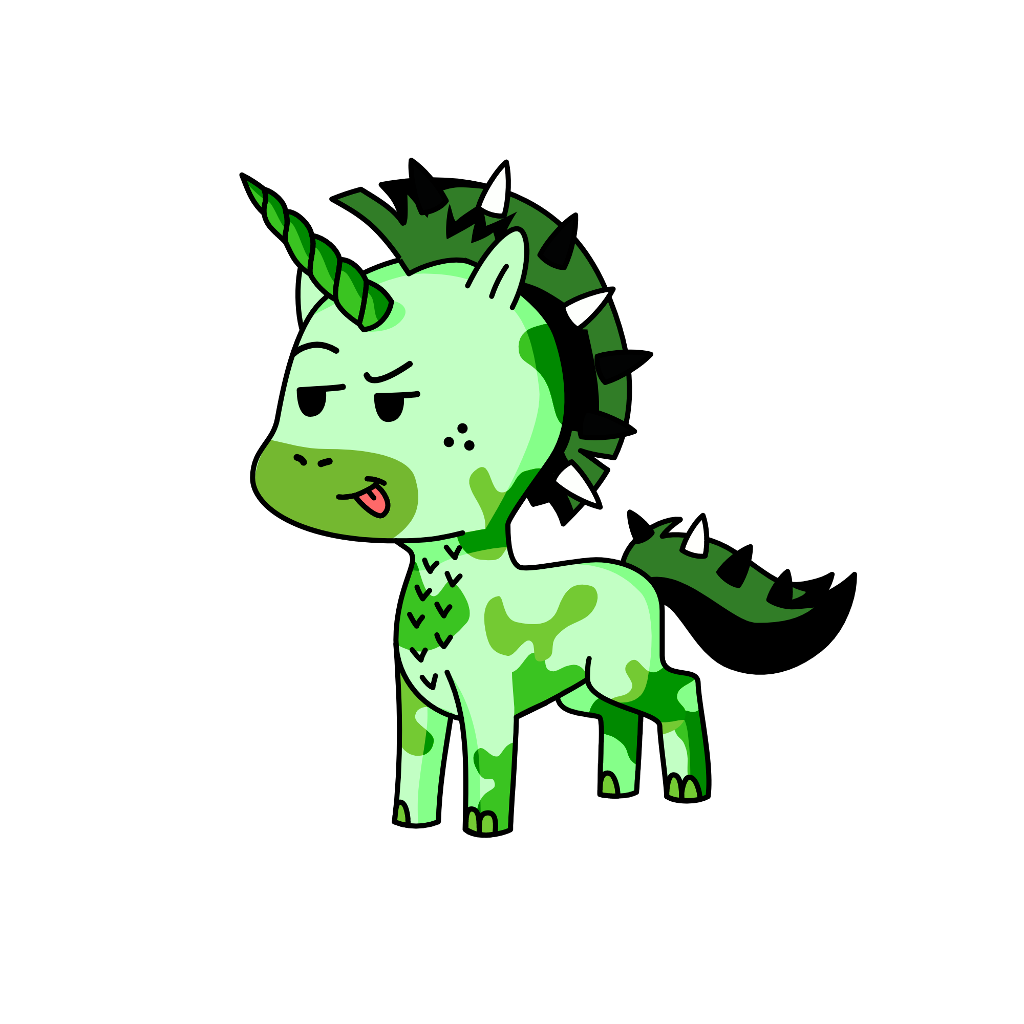 Rockay, the unicorn