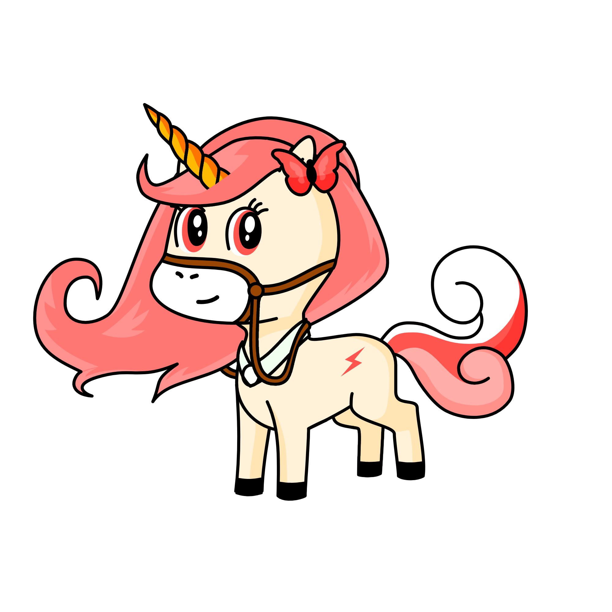 PINKPUFF, the unicorn