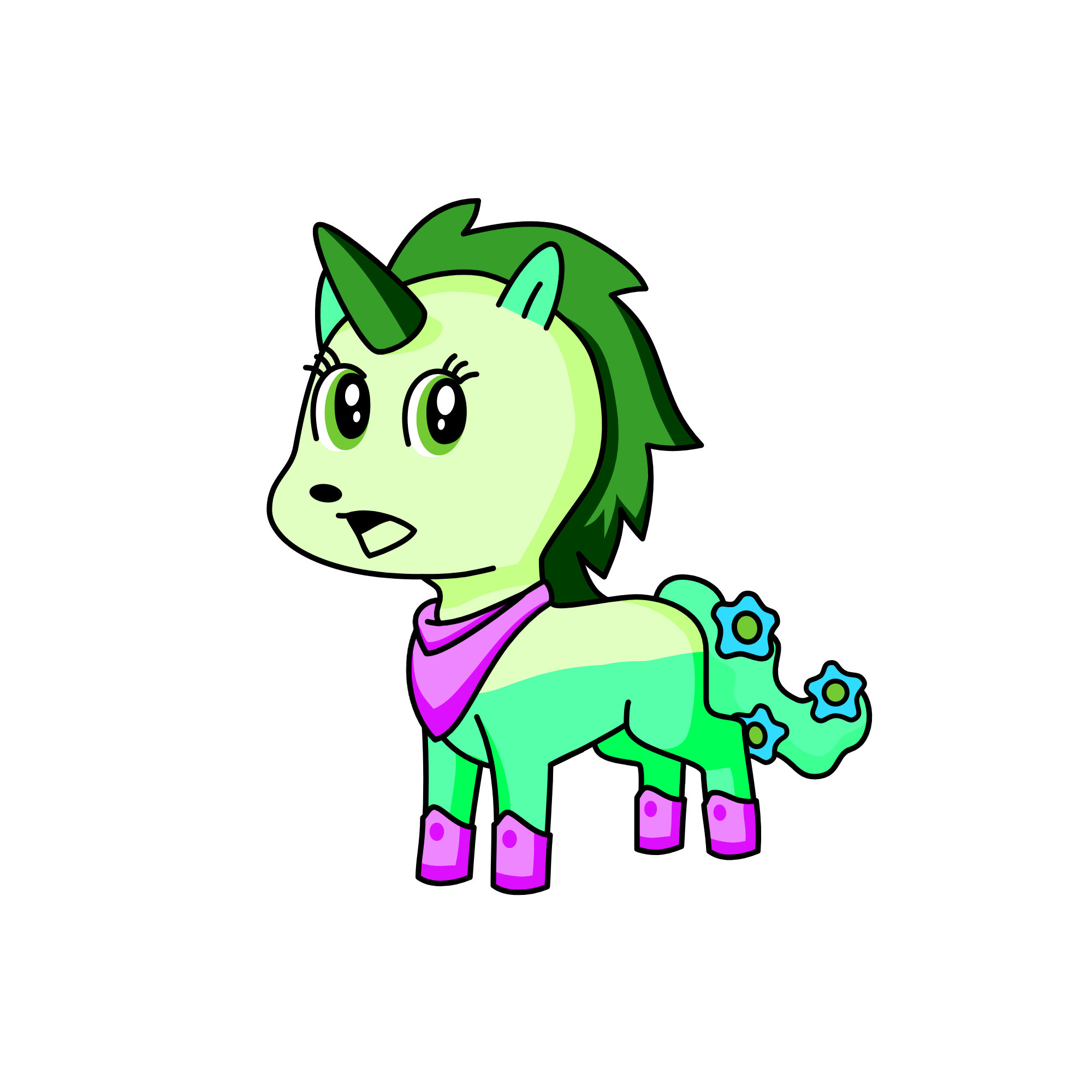 disgust, the unicorn
