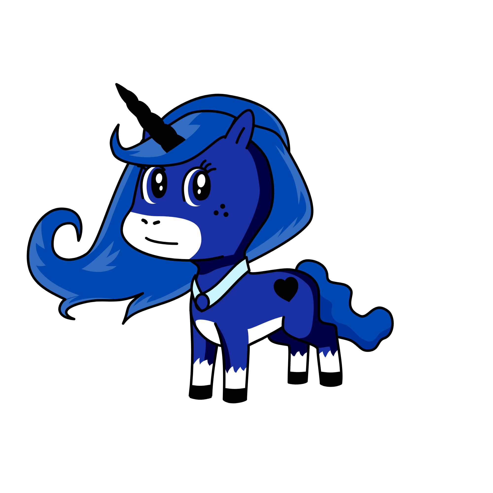 luna, the unicorn