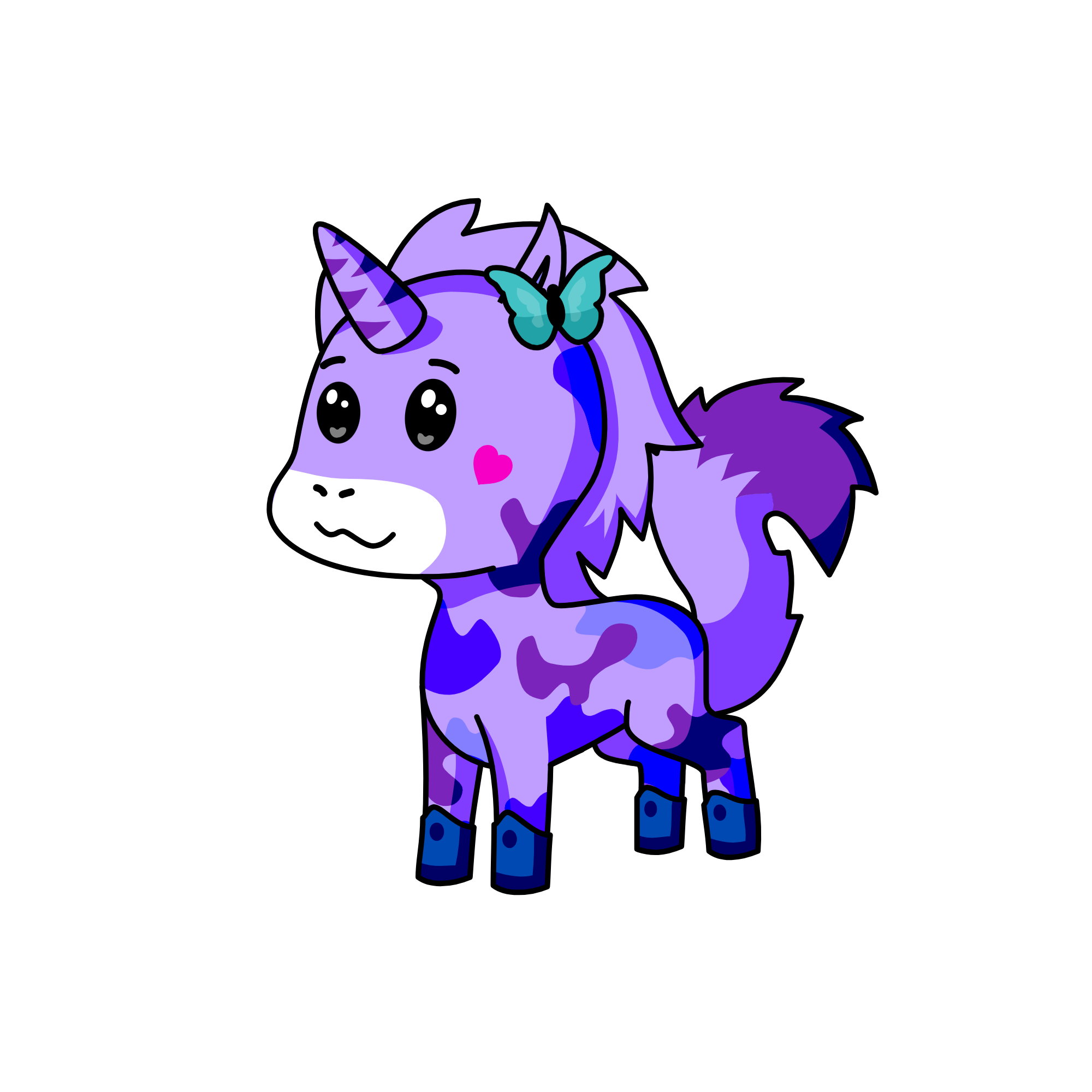 galaxy, the unicorn