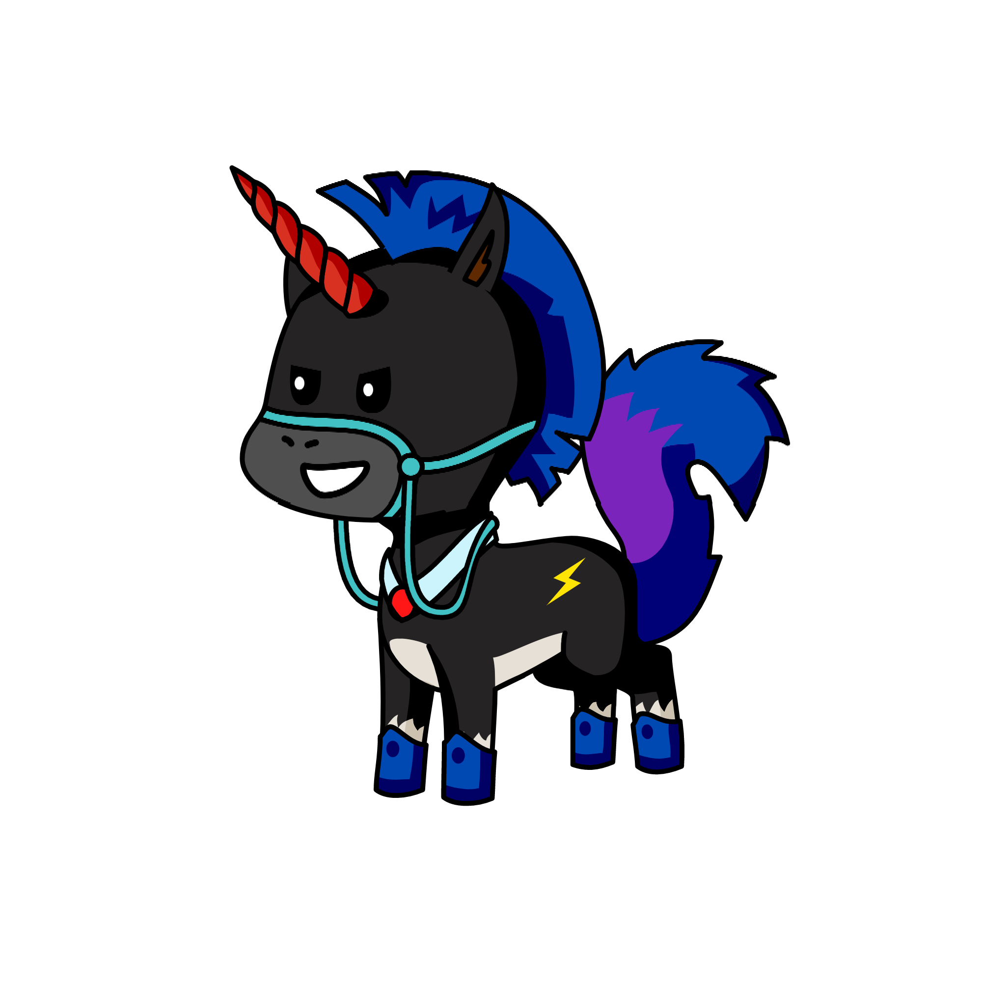 Hell's Grace, the unicorn