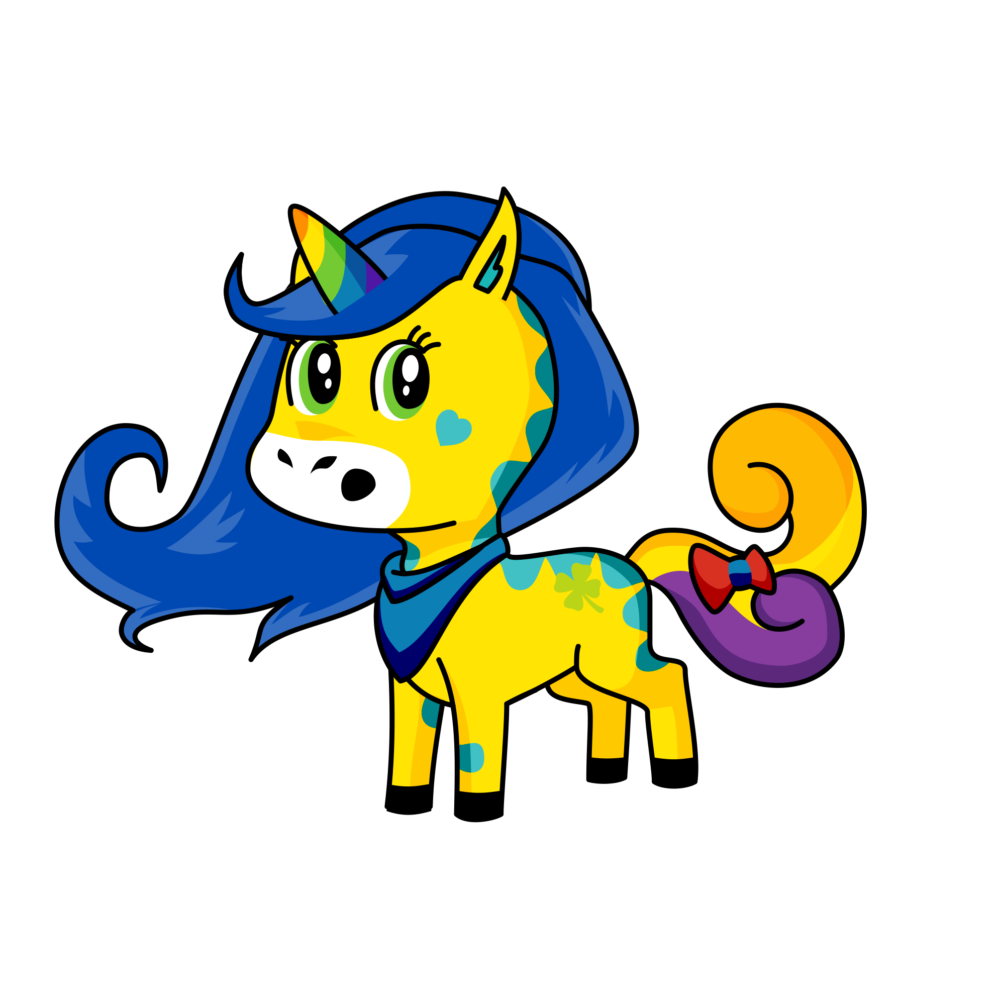 Blessing, the unicorn
