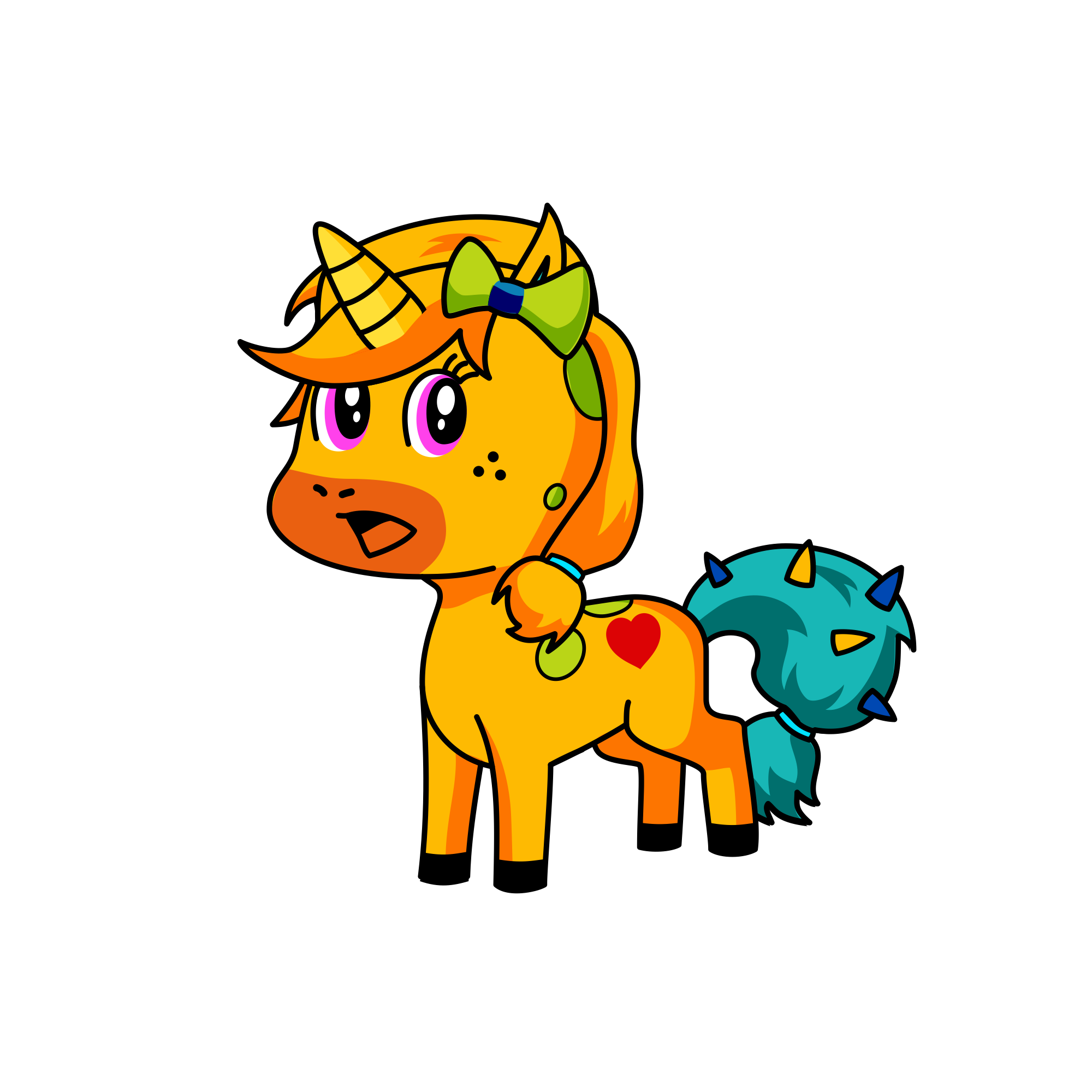 Blessing, the unicorn