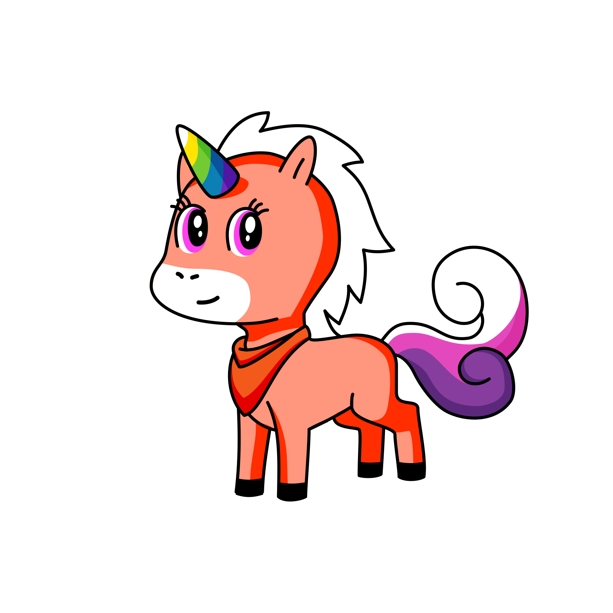 Hkawn My, the unicorn