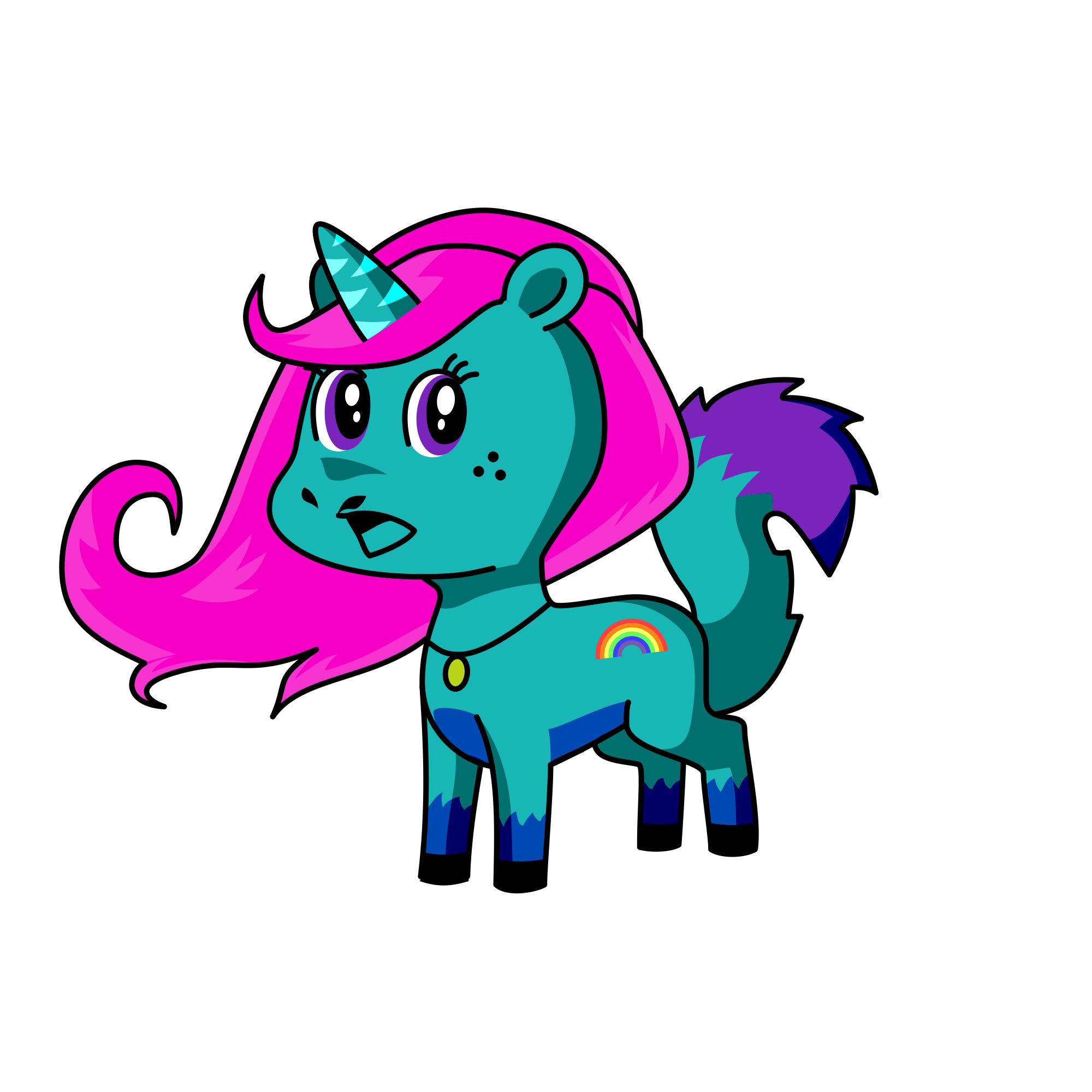 Blessing, the unicorn