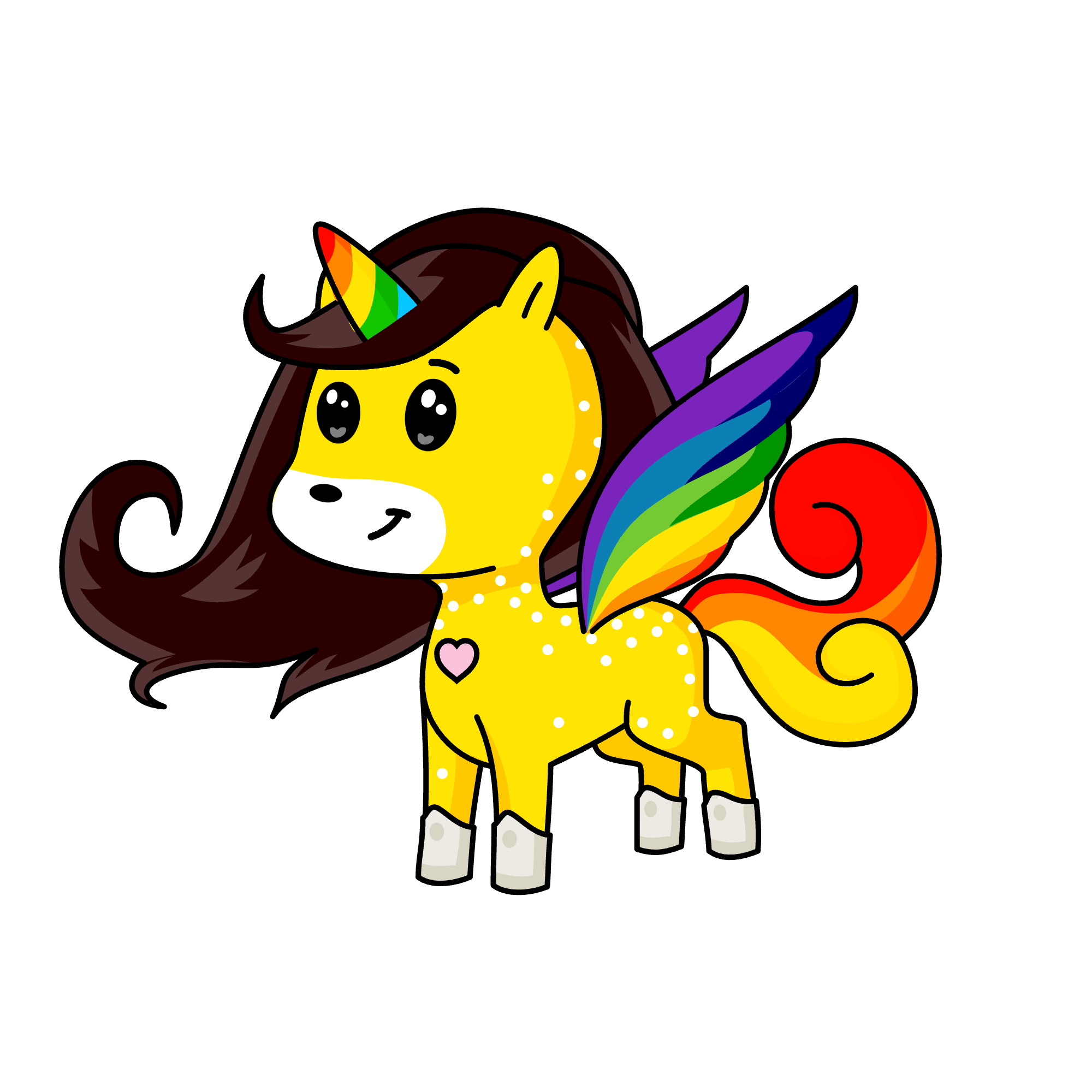 Dash, the unicorn