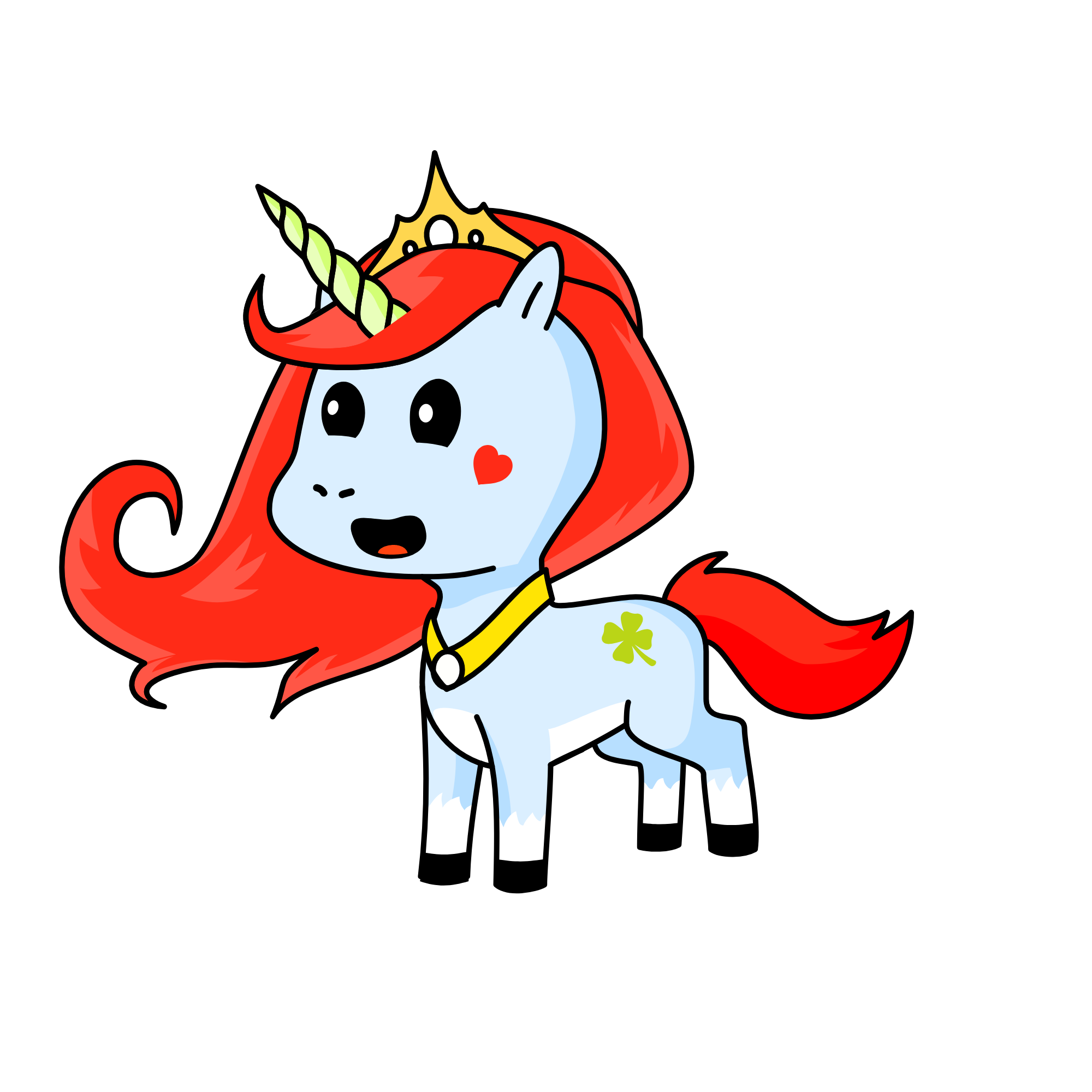 Dashel, the unicorn