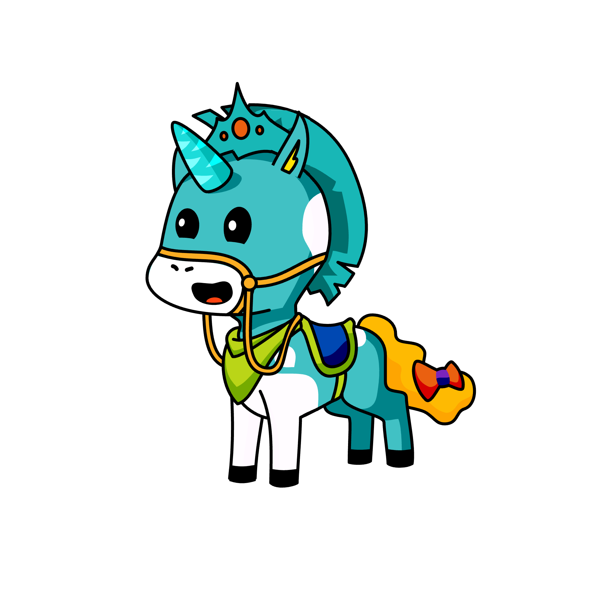 COOL DUDE, the unicorn