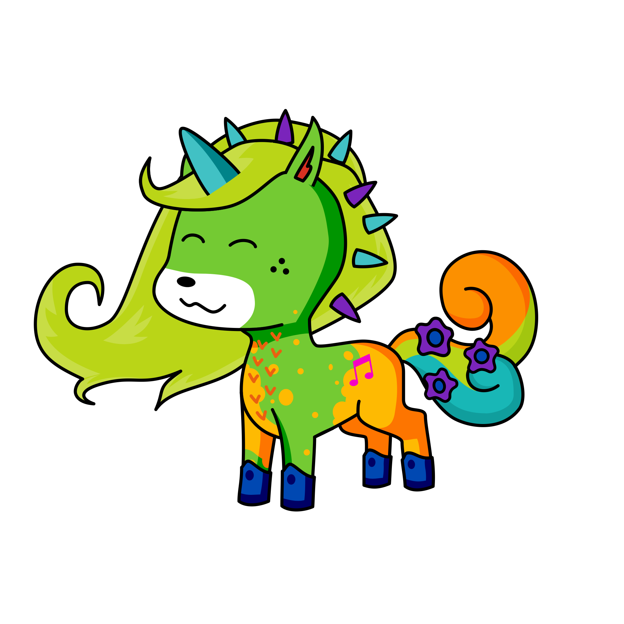 ᧒ỉꪖ కꫝꪖꫝ, the unicorn