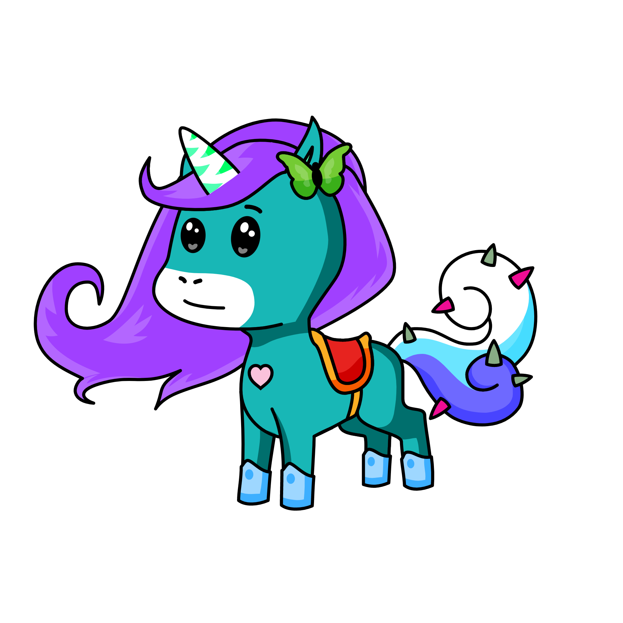 melony, the unicorn