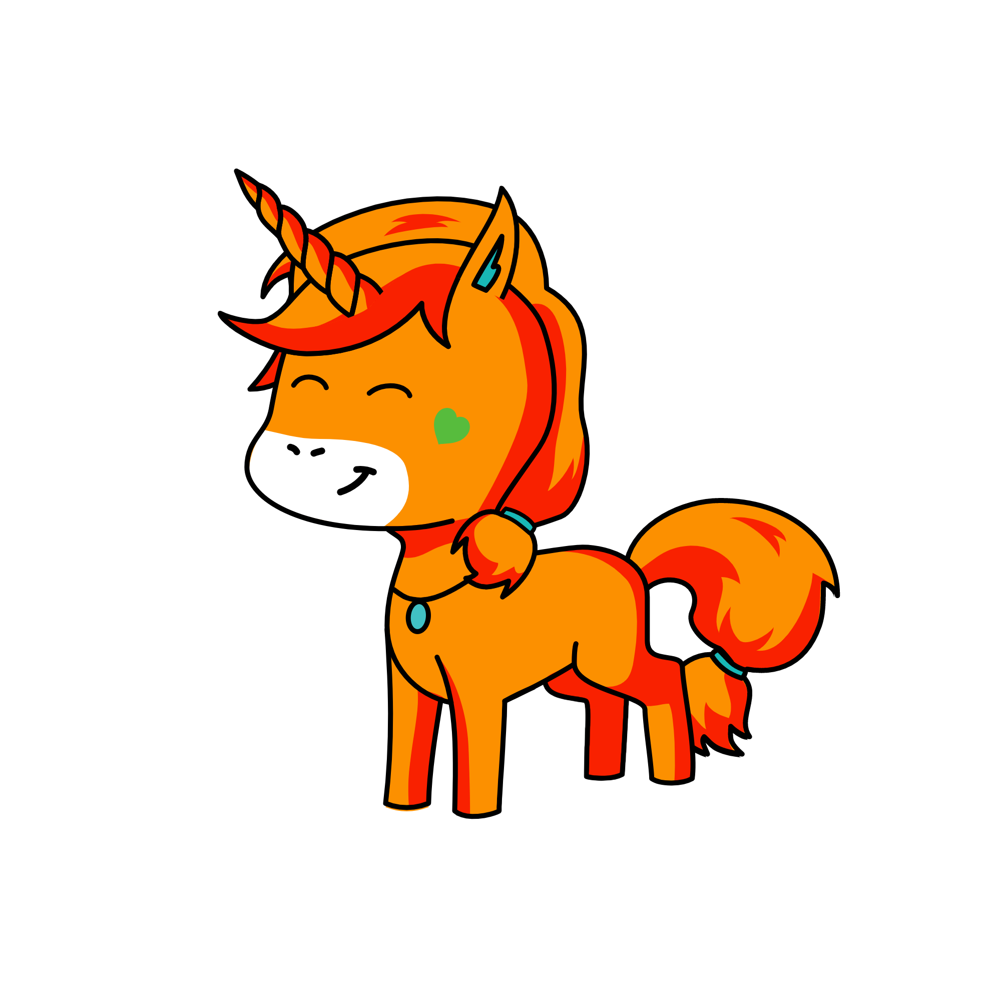 gege, the unicorn