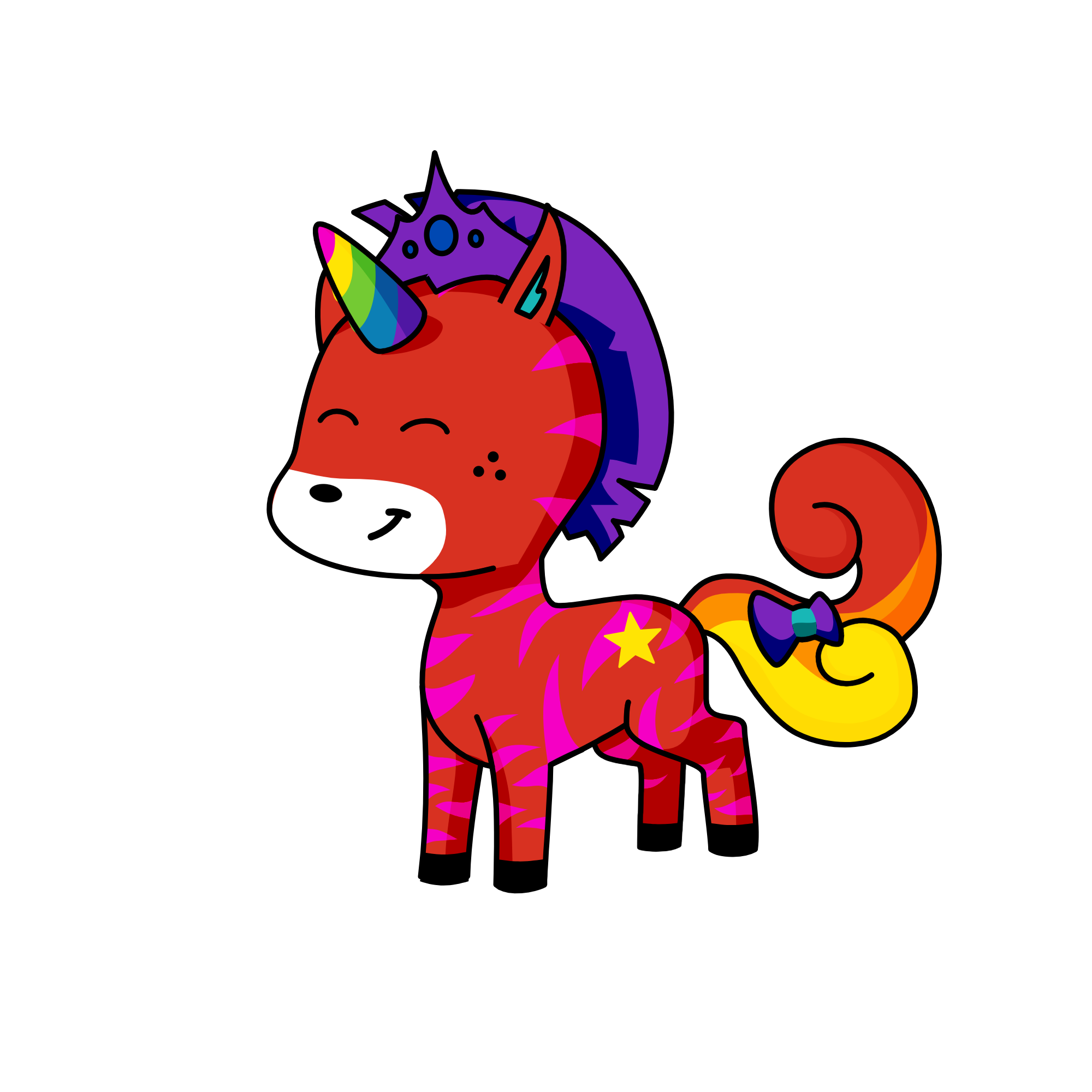 Mum, the unicorn