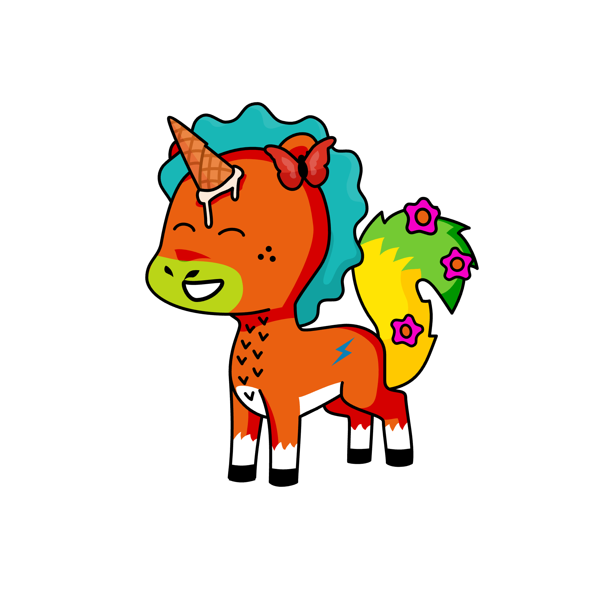 the silliest unicorn, the unicorn