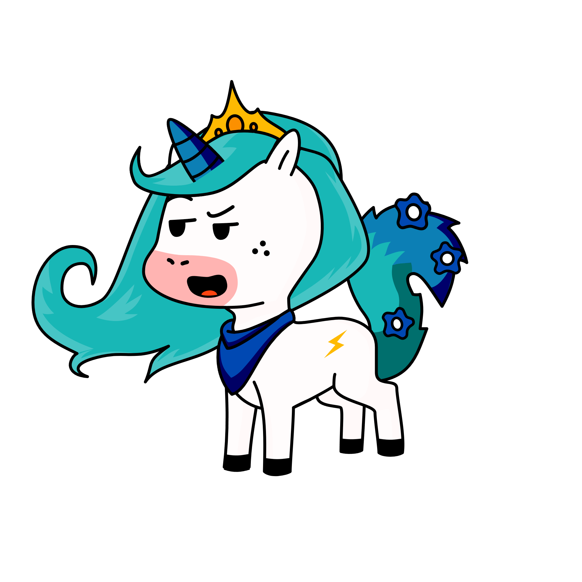brenda the horse fairy princess, the unicorn